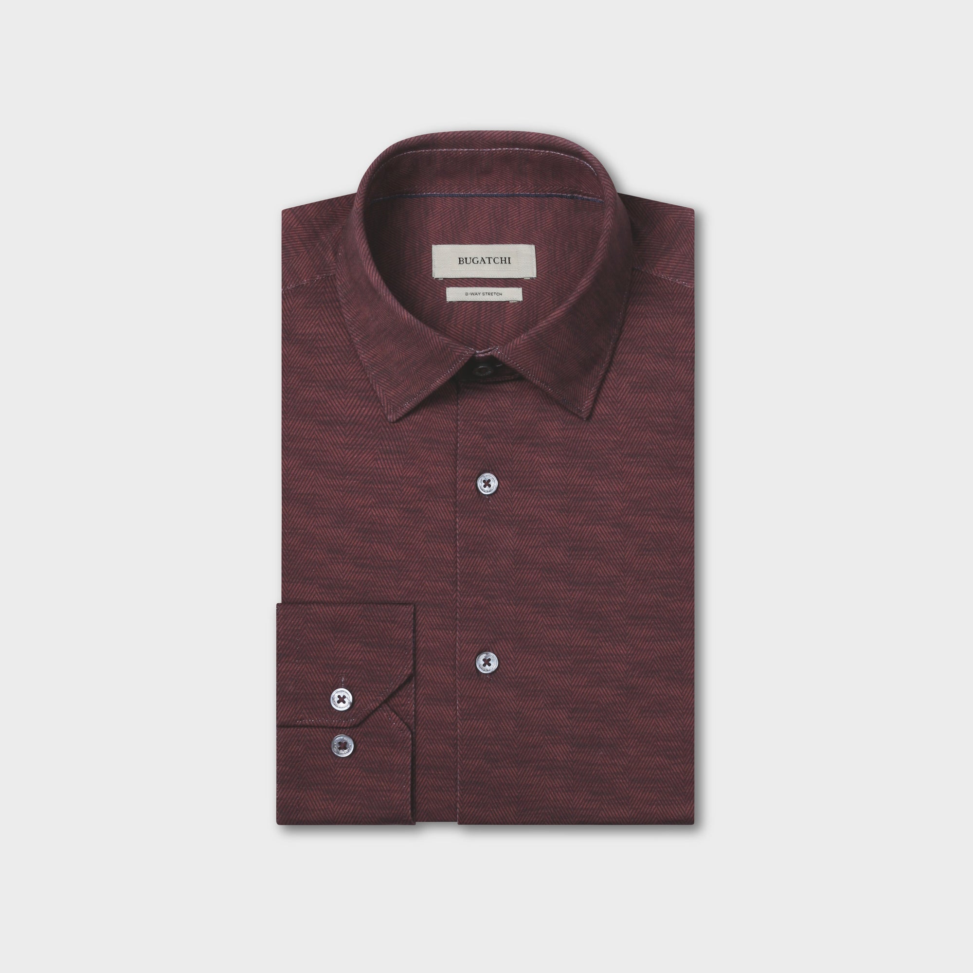 James OoohCotton Herringbone Shirt