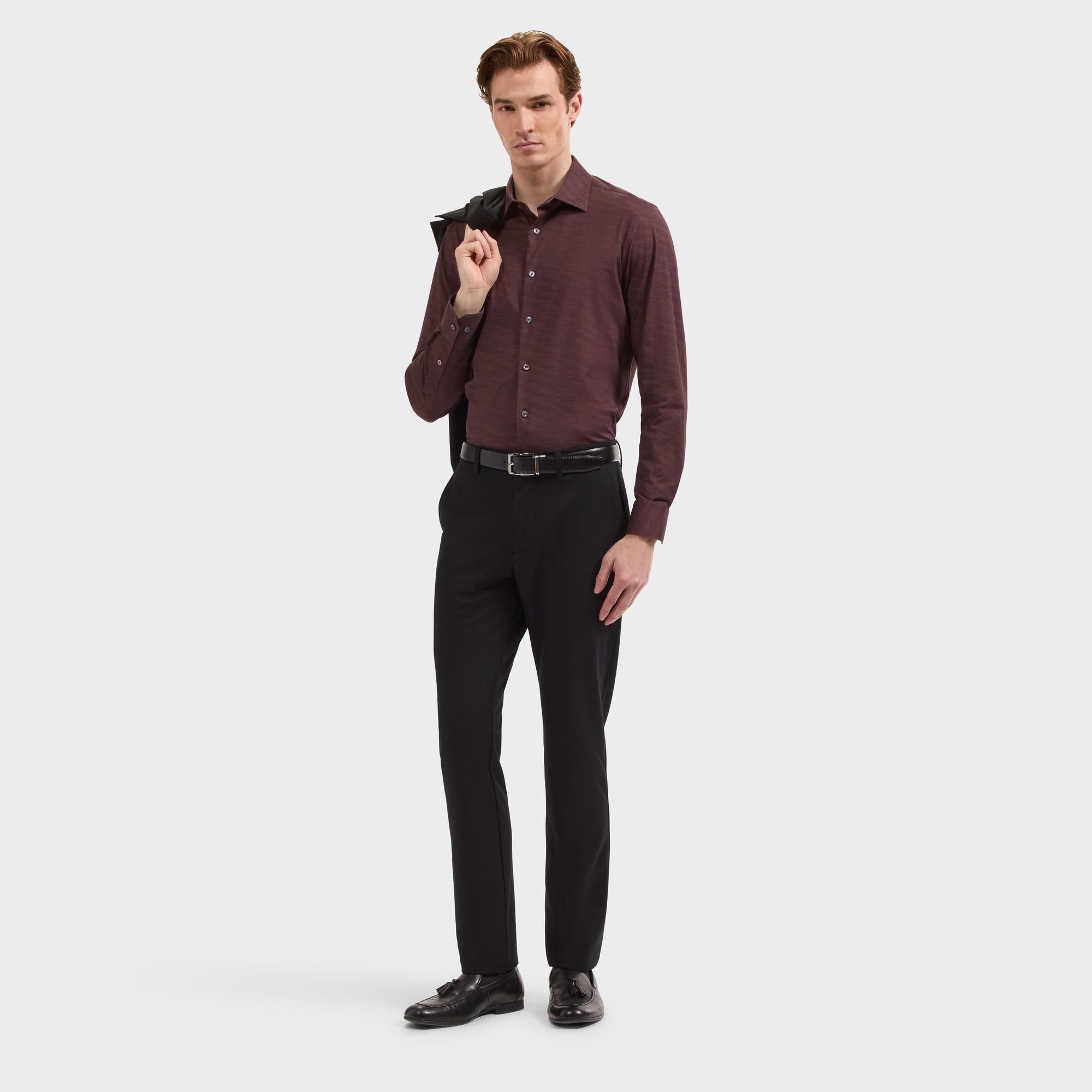 James OoohCotton Herringbone Shirt