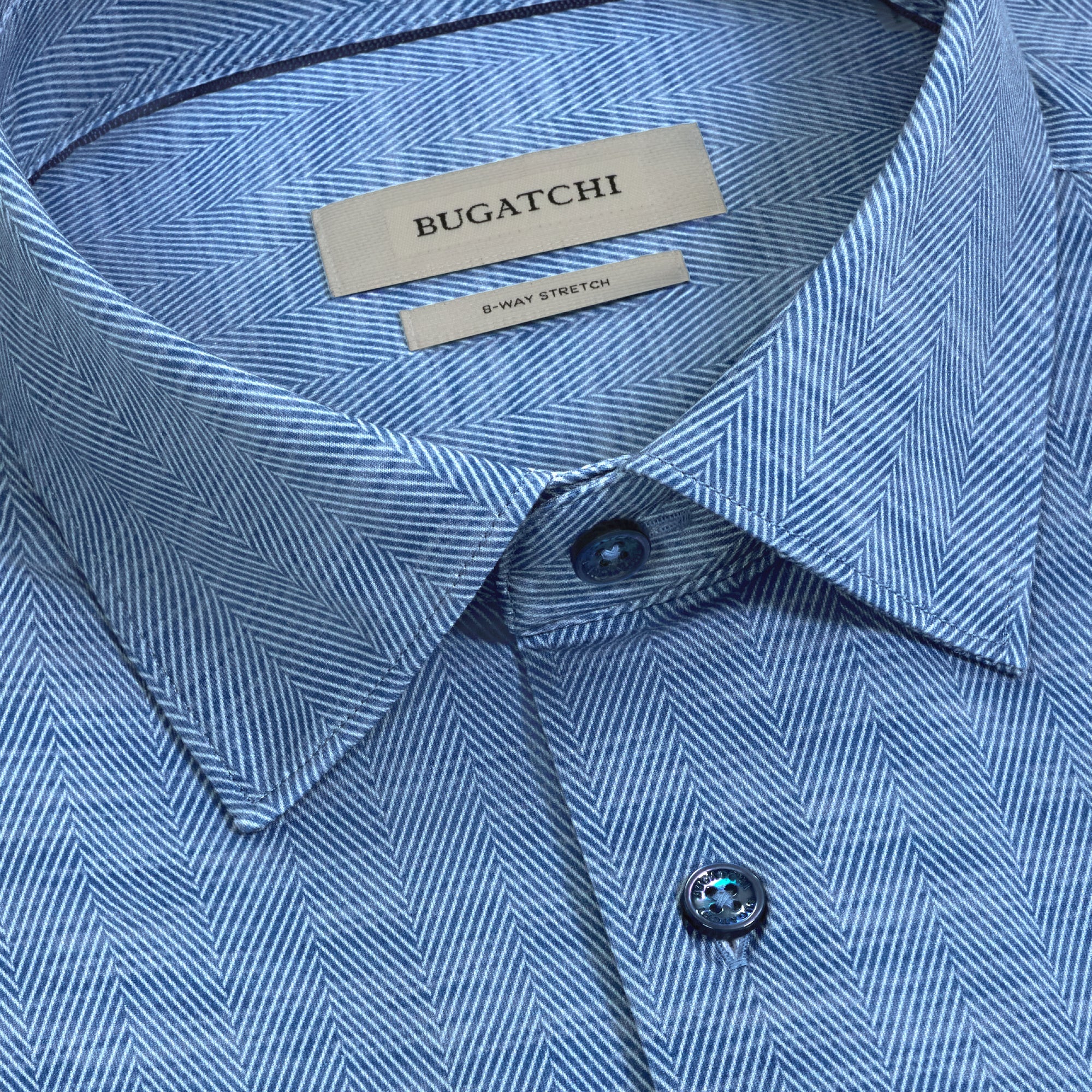 James OoohCotton Herringbone Shirt