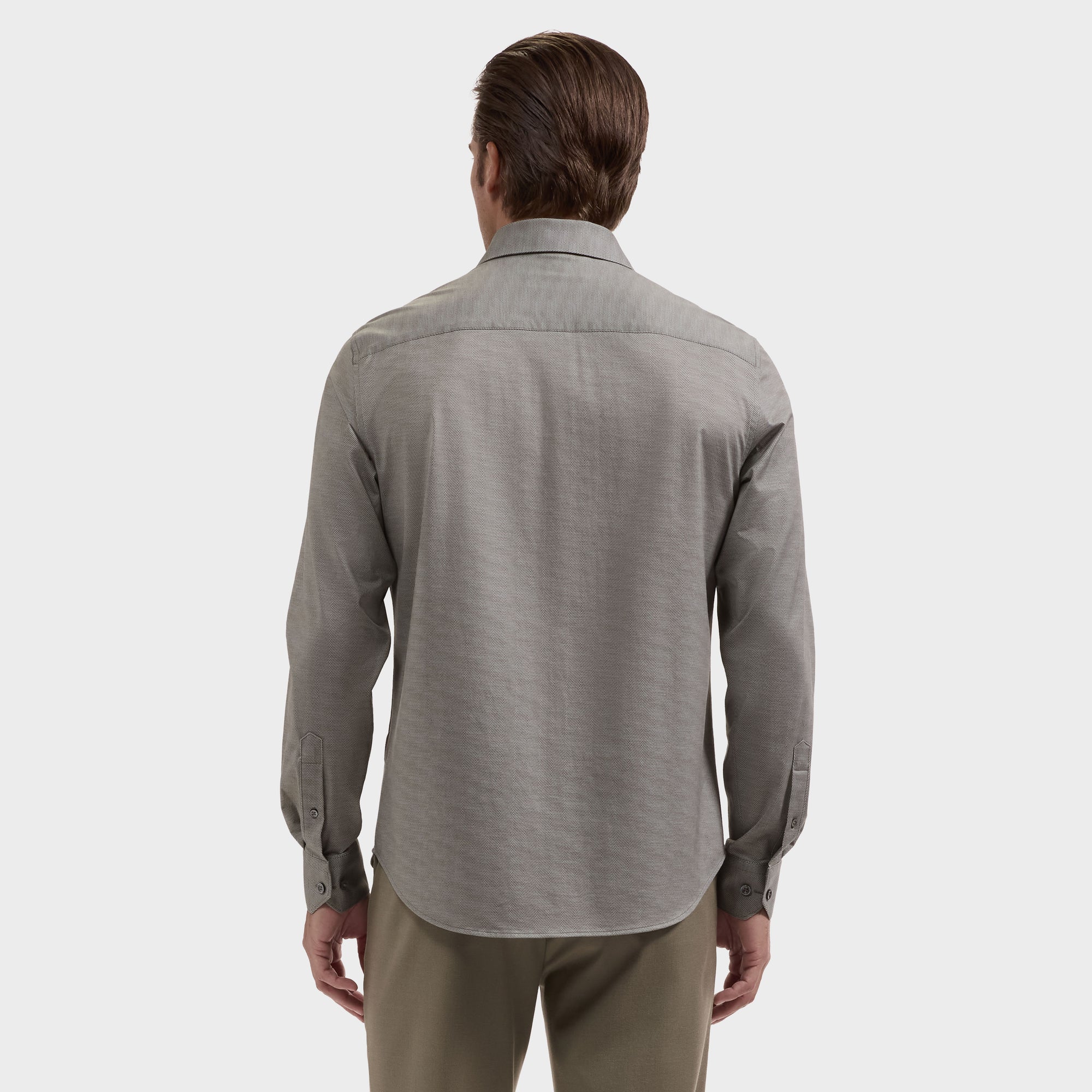 James OoohCotton Herringbone Shirt