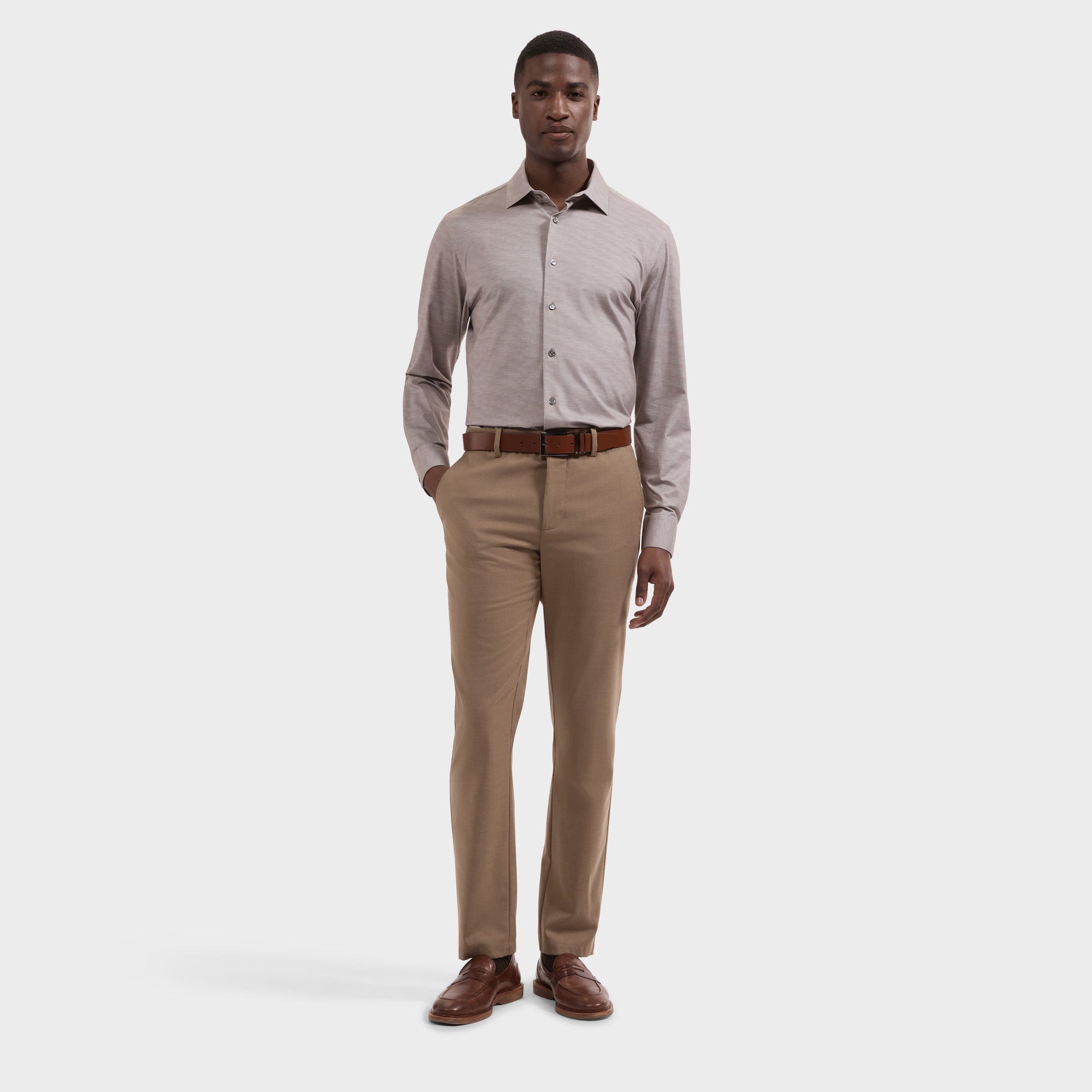 James OoohCotton Herringbone Shirt