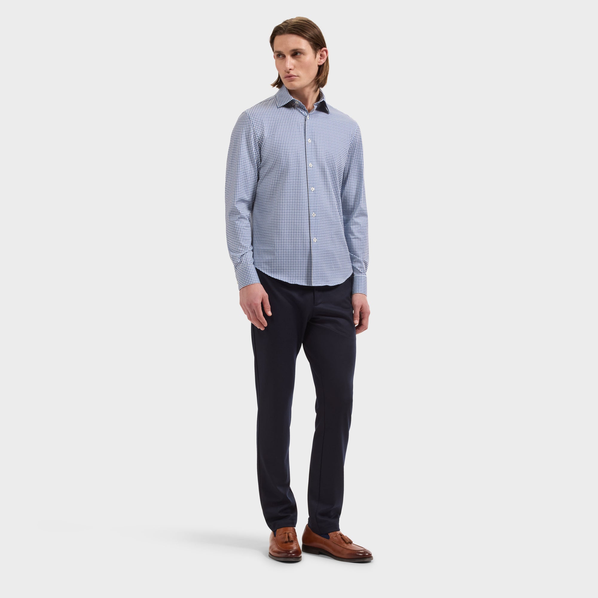 James OoohCotton Gingham Shirt