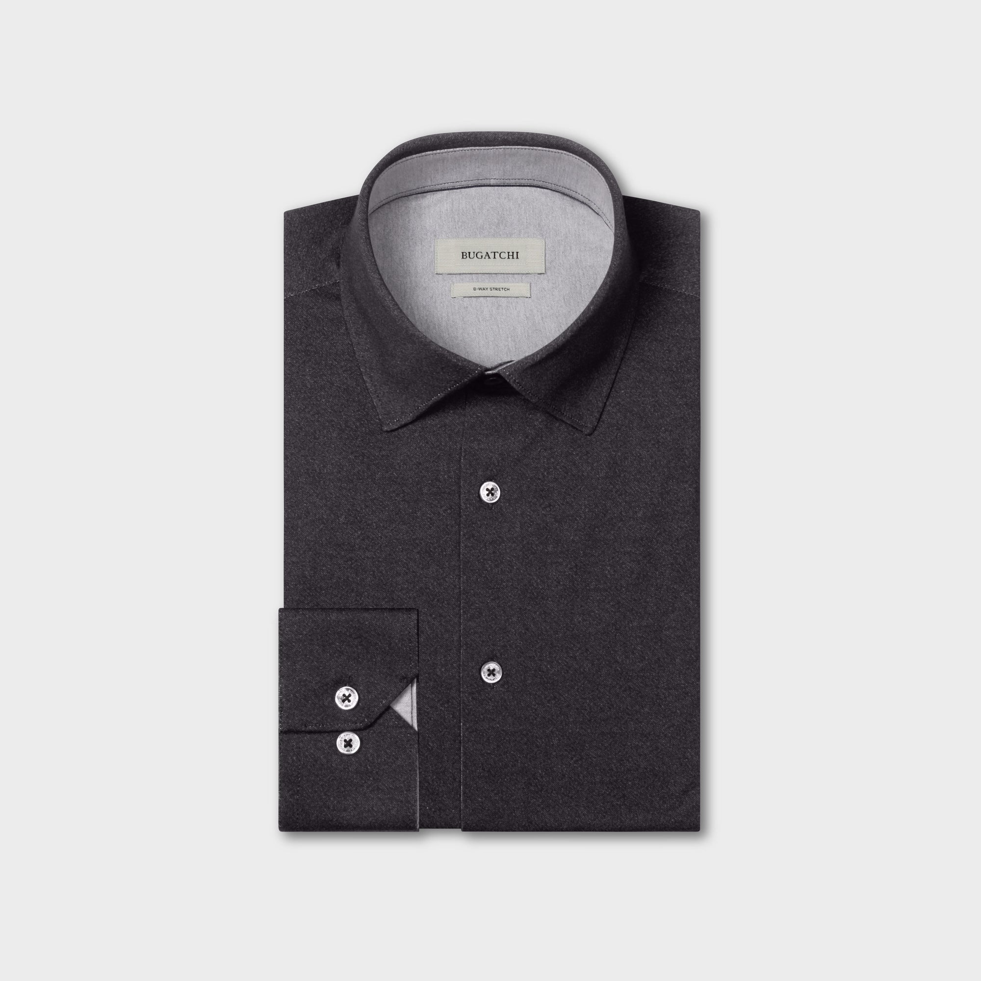 Jimmy OoohCotton Double-Sided Solid Shirt