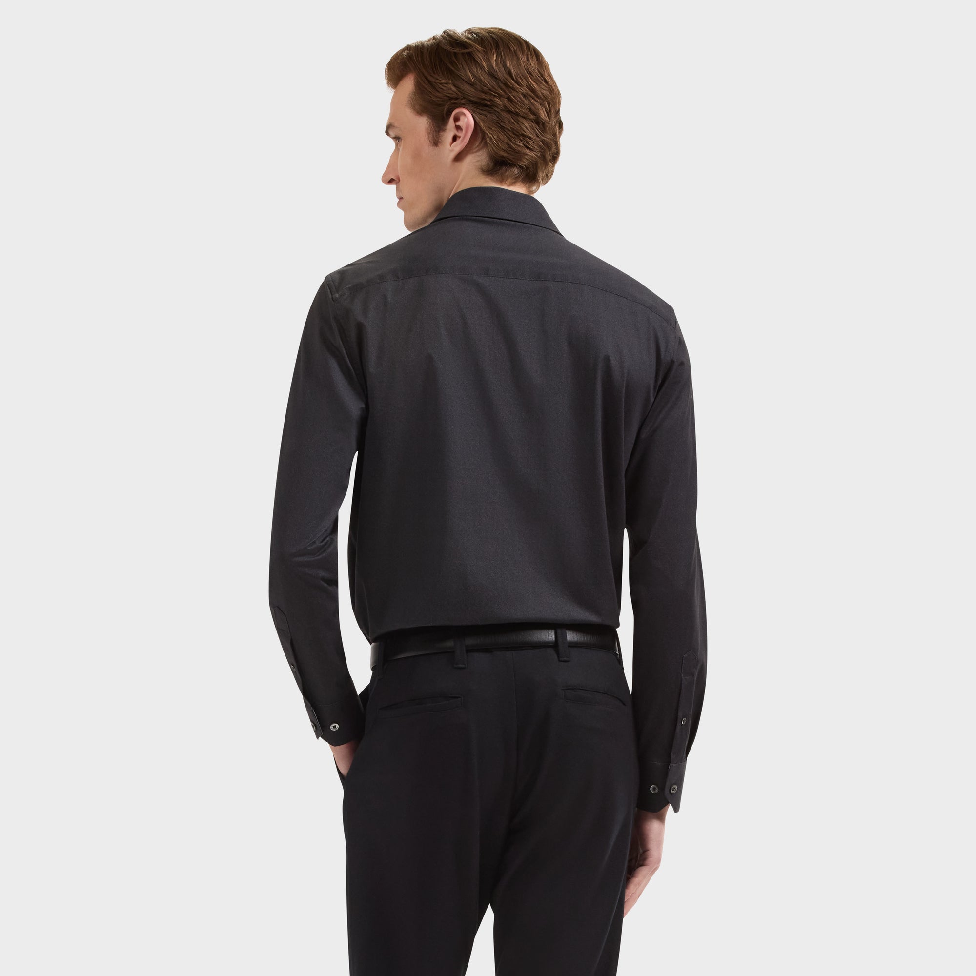 Jimmy OoohCotton Double-Sided Solid Shirt