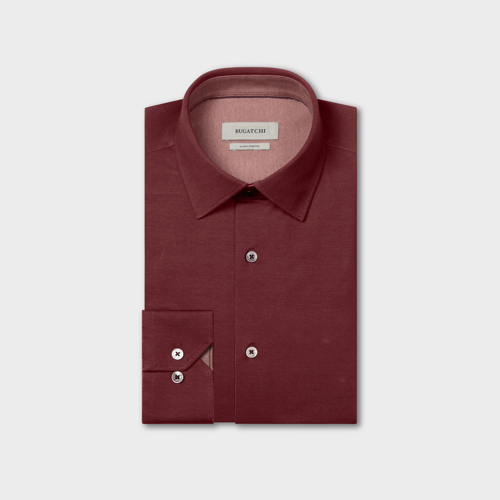 Jimmy OoohCotton Double-Sided Solid Shirt