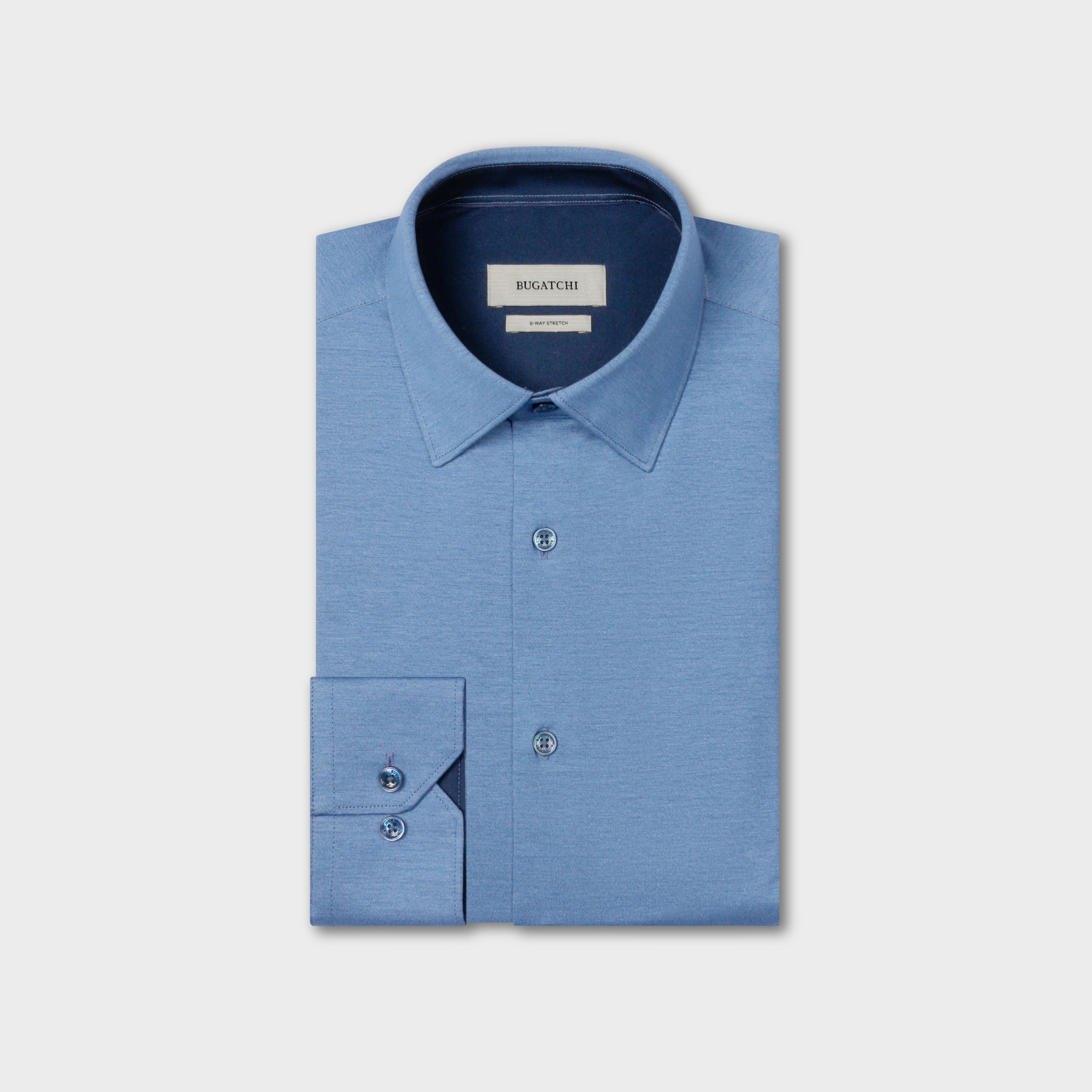 Jimmy OoohCotton Double-Sided Solid Shirt