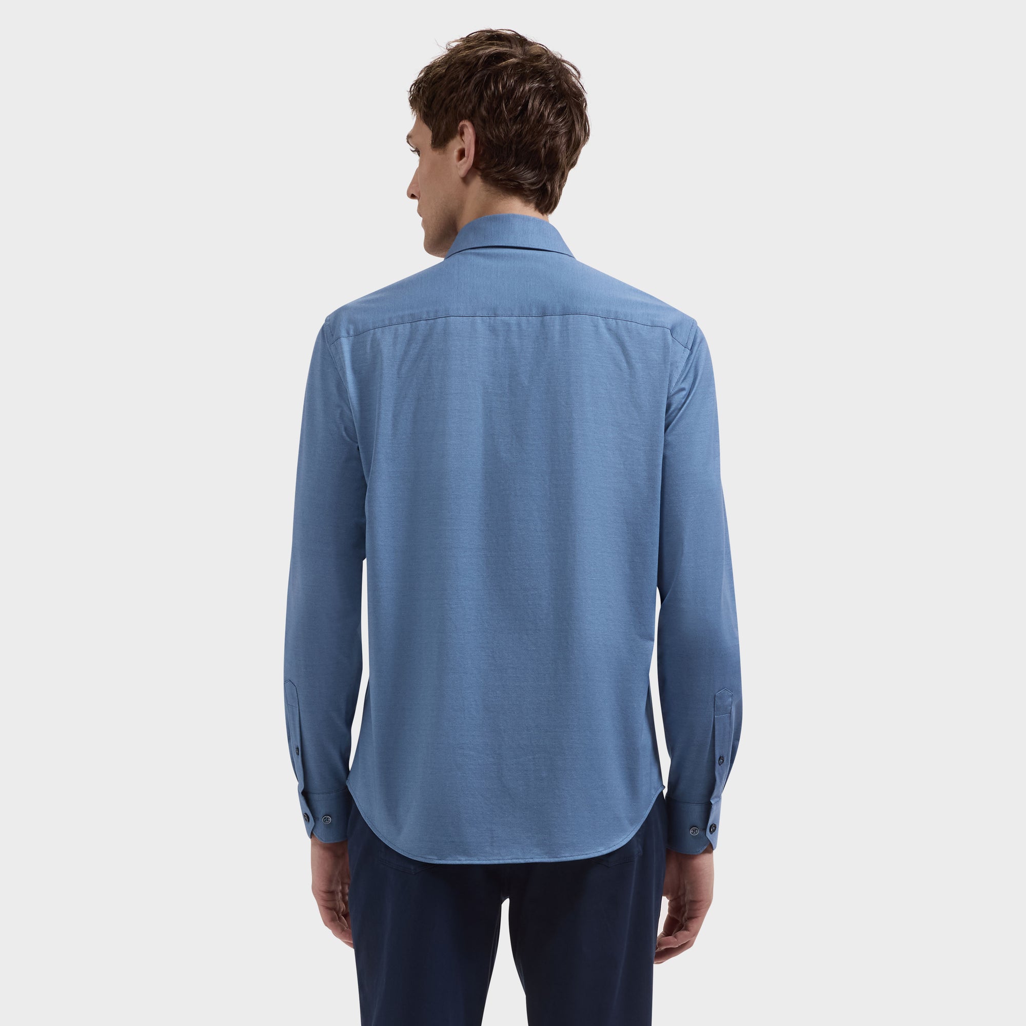 Jimmy OoohCotton Double-Sided Solid Shirt
