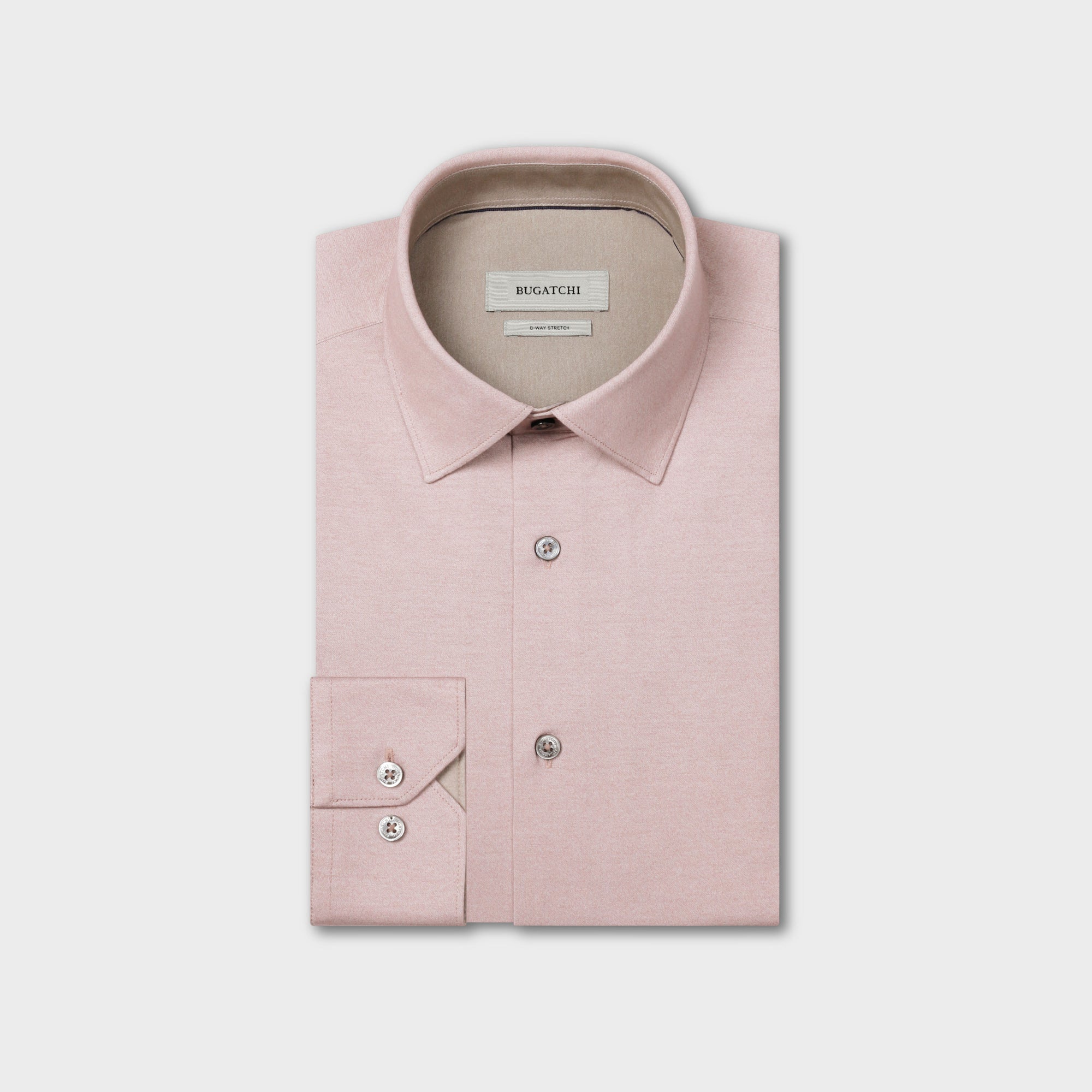 Jimmy OoohCotton Double-Sided Solid Shirt