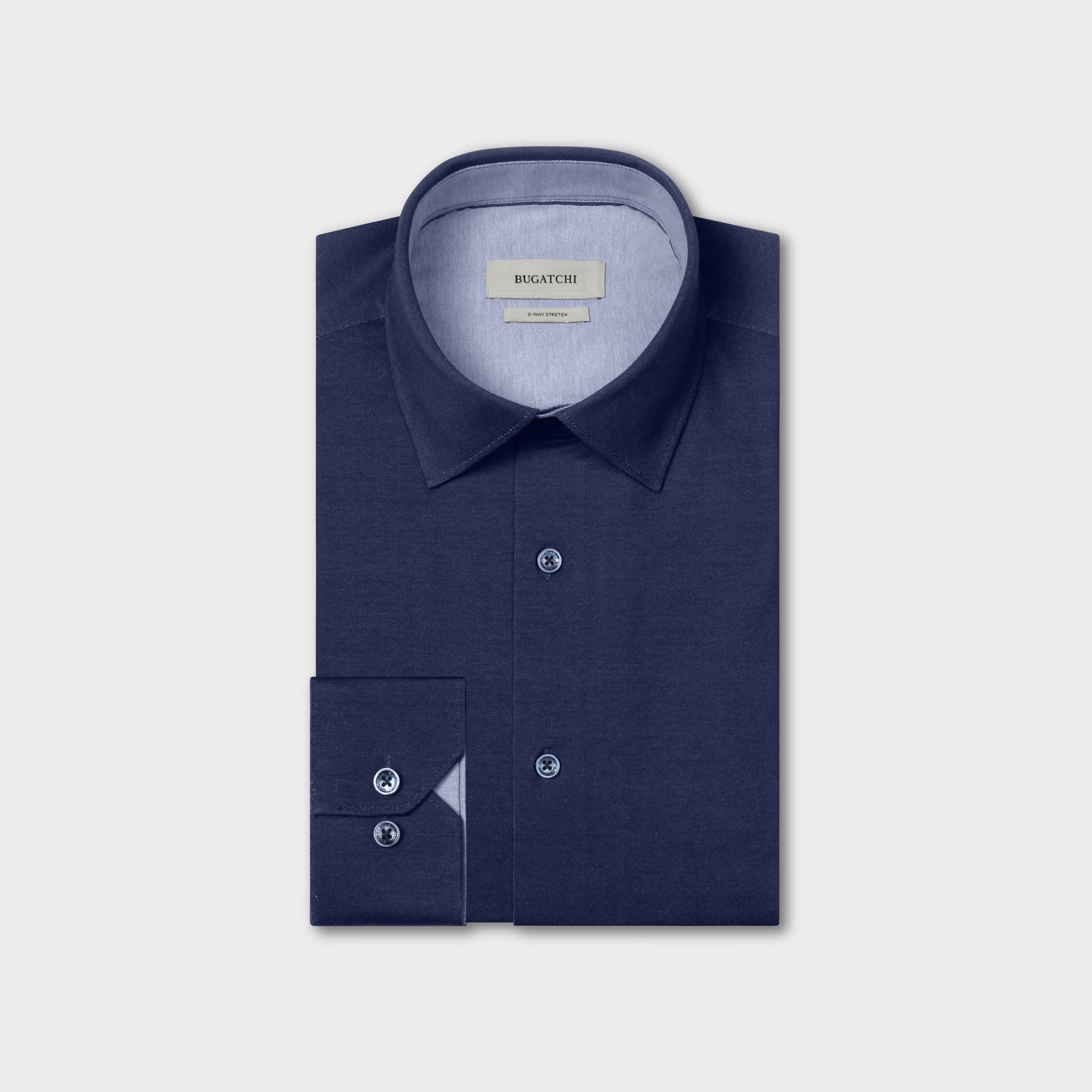 Jimmy OoohCotton Double-Sided Solid Shirt