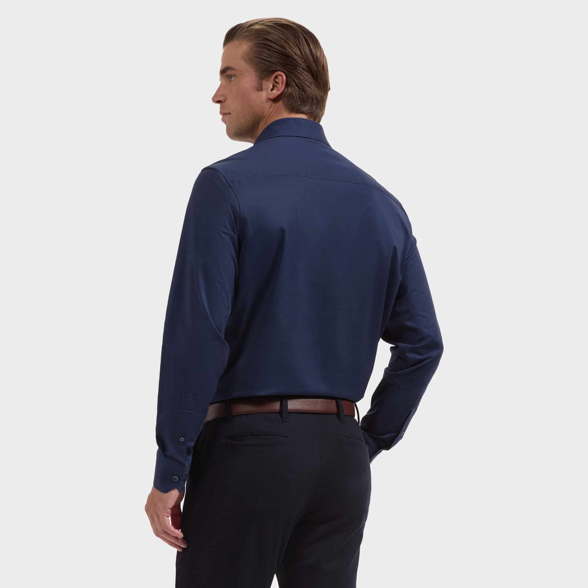 Jimmy OoohCotton Double-Sided Solid Shirt