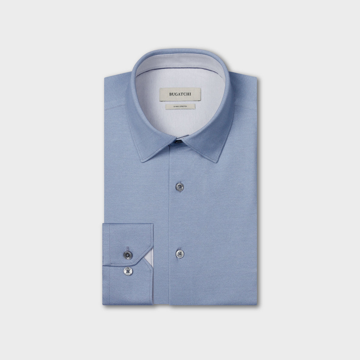 Jimmy OoohCotton Double-Sided Solid Shirt
