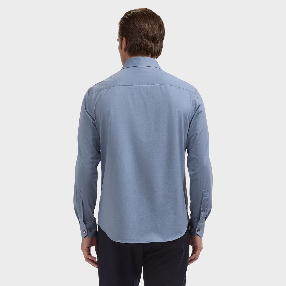 Jimmy OoohCotton Double-Sided Solid Shirt