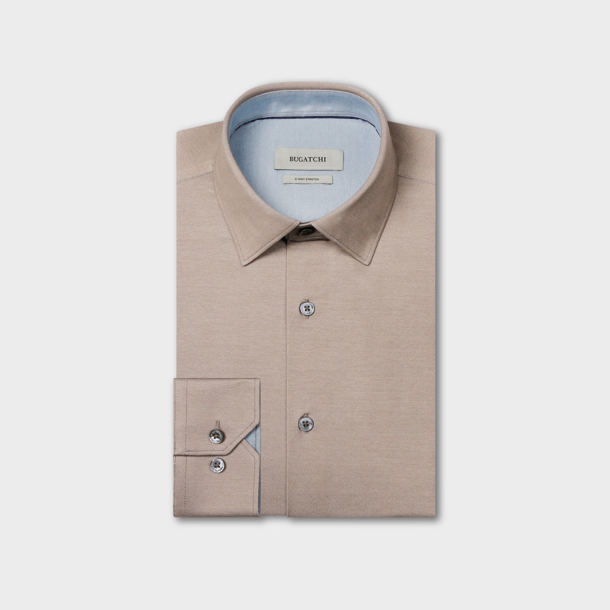 Jimmy OoohCotton Double-Sided Solid Shirt