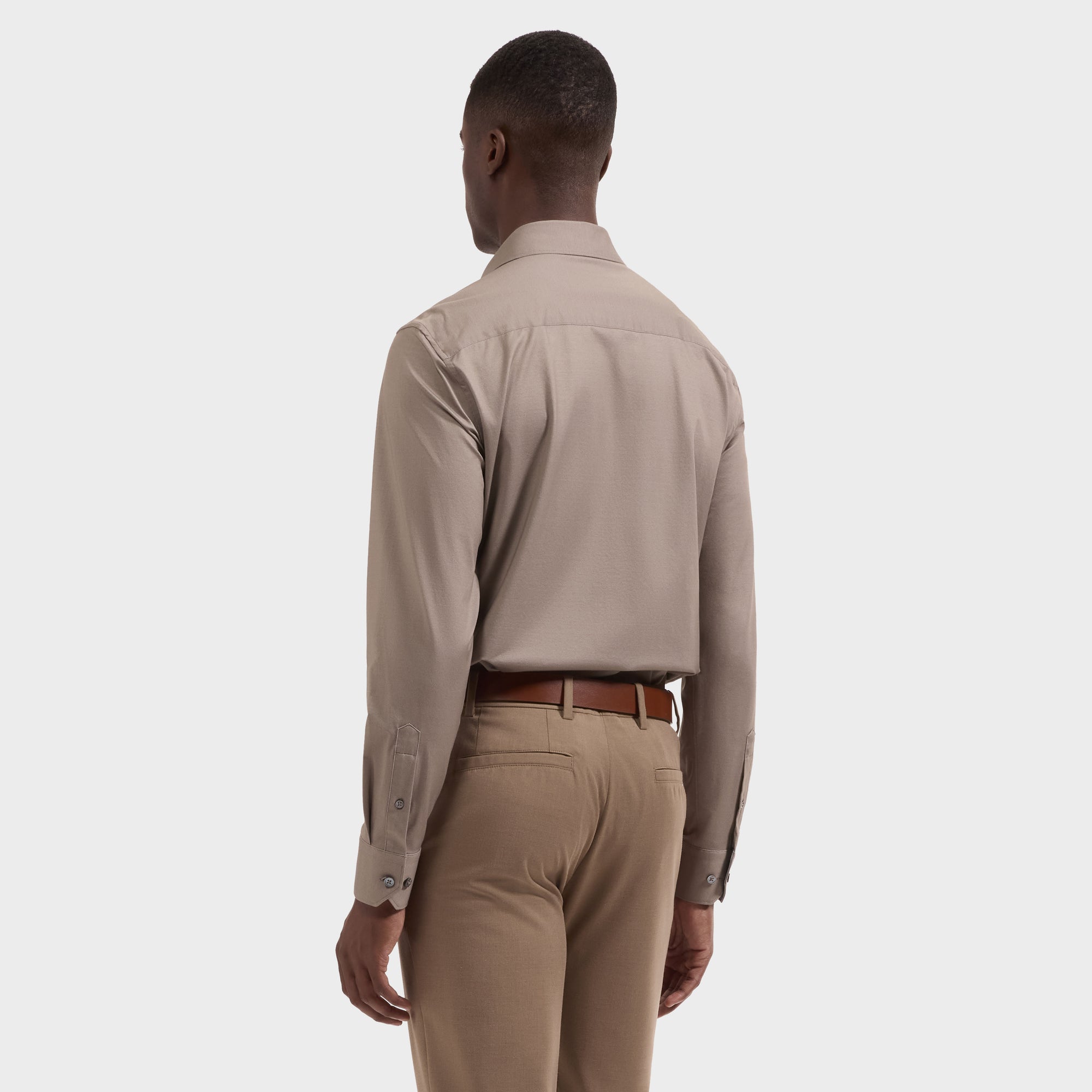 Jimmy OoohCotton Double-Sided Solid Shirt