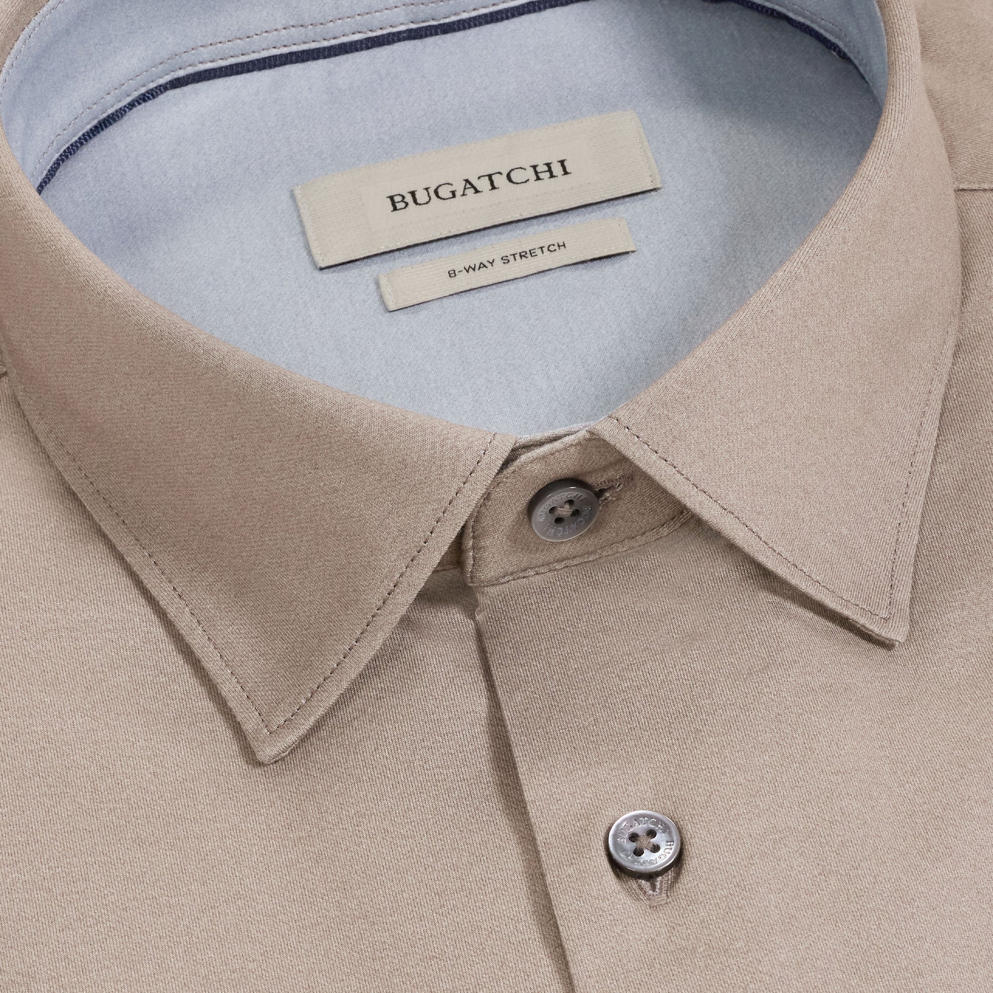 Jimmy OoohCotton Double-Sided Solid Shirt