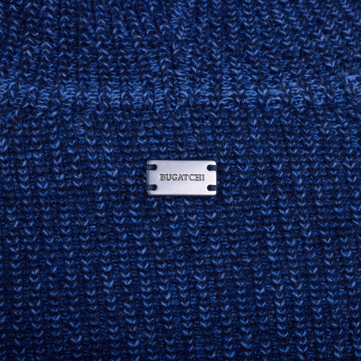 Melange Zip Hoodie Sweater