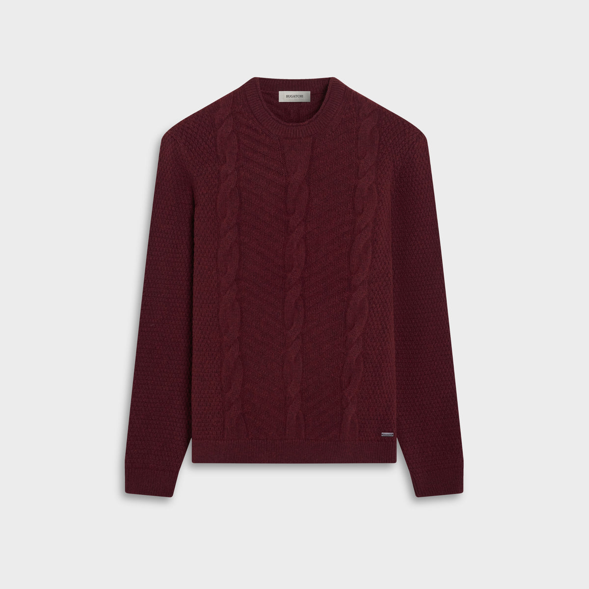 Cable Knit Crewneck Sweater