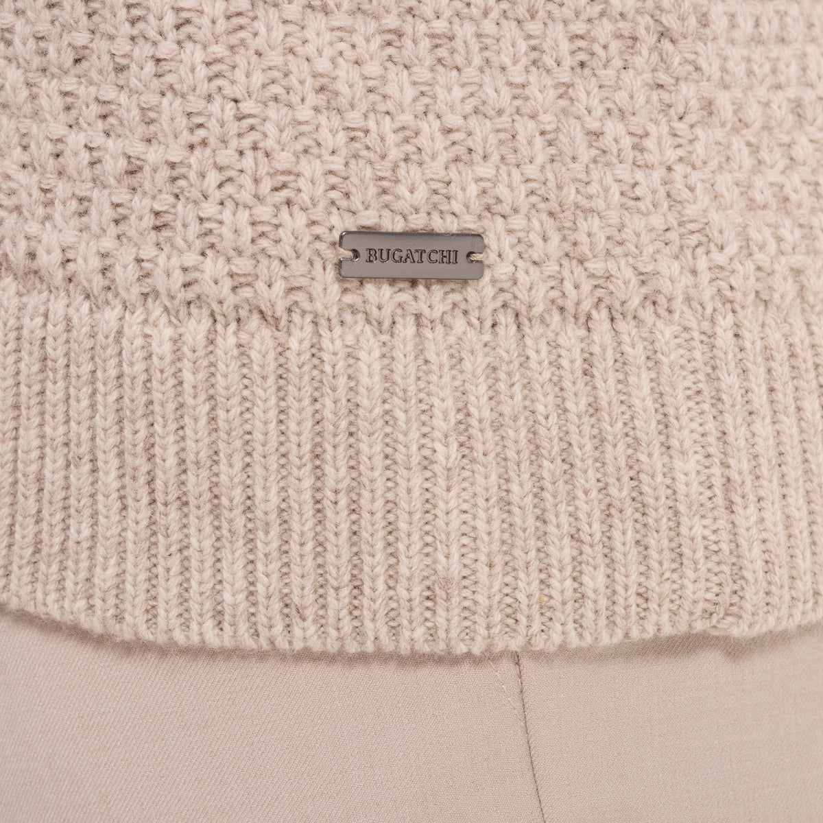 Cable Knit Crewneck Sweater