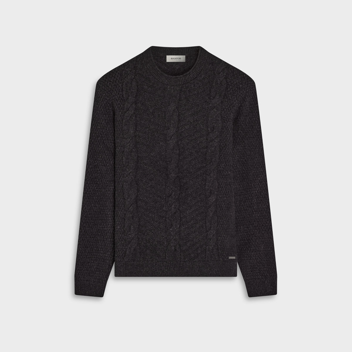 Cable Knit Crewneck Sweater