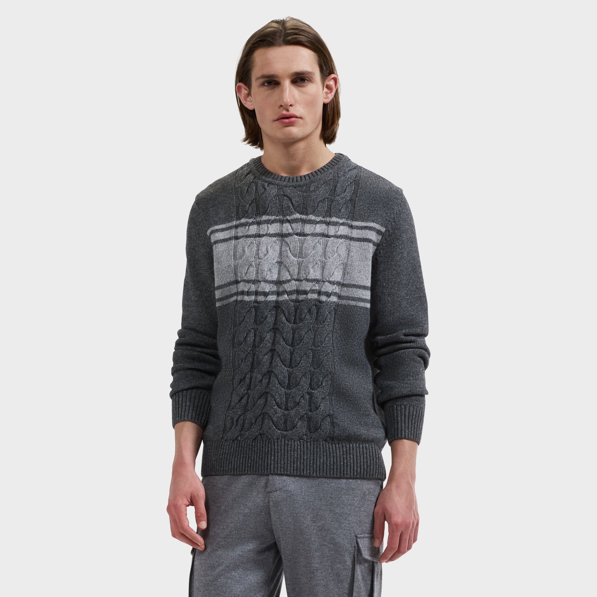 Heritage Stripe Crewneck Sweater