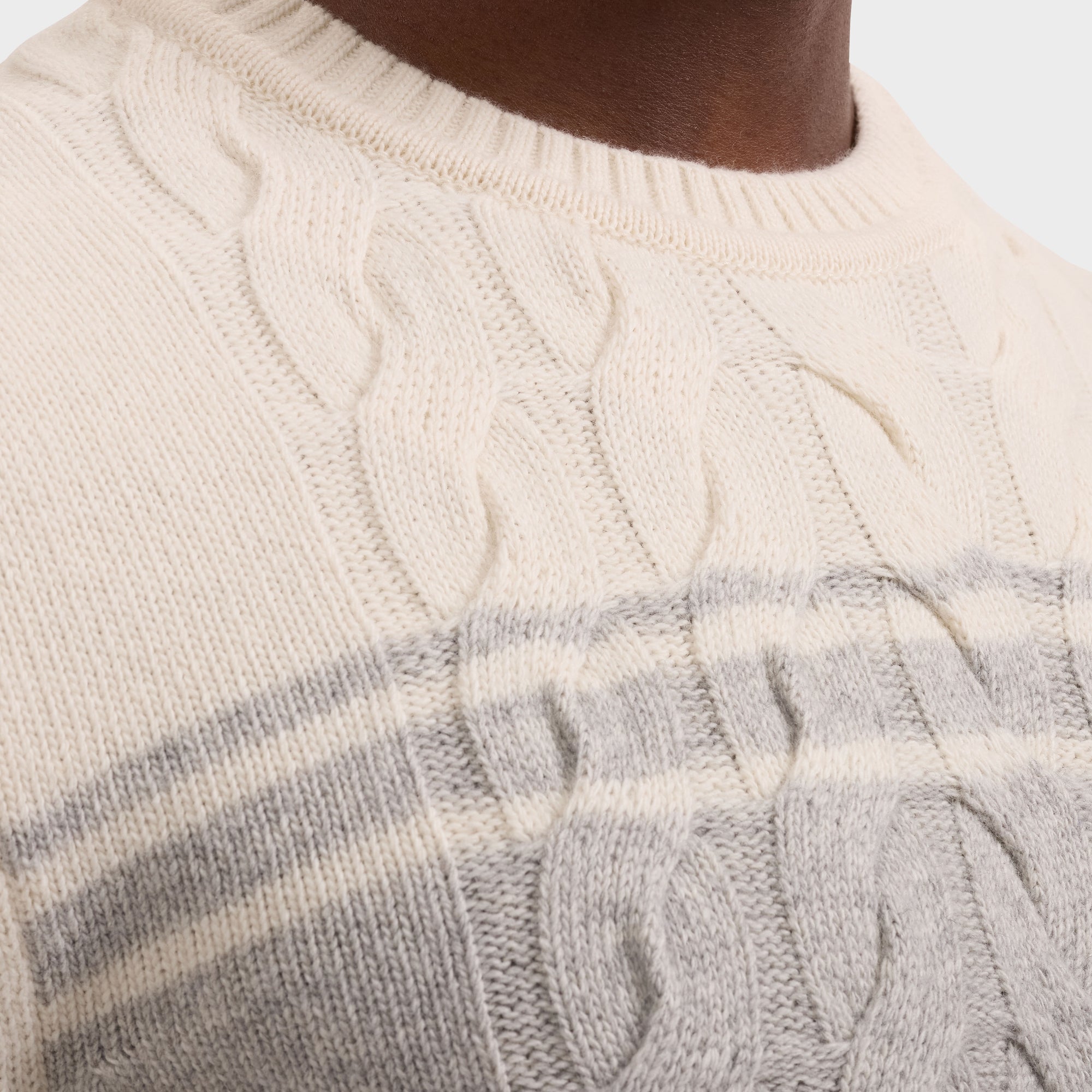 Heritage Stripe Crewneck Sweater
