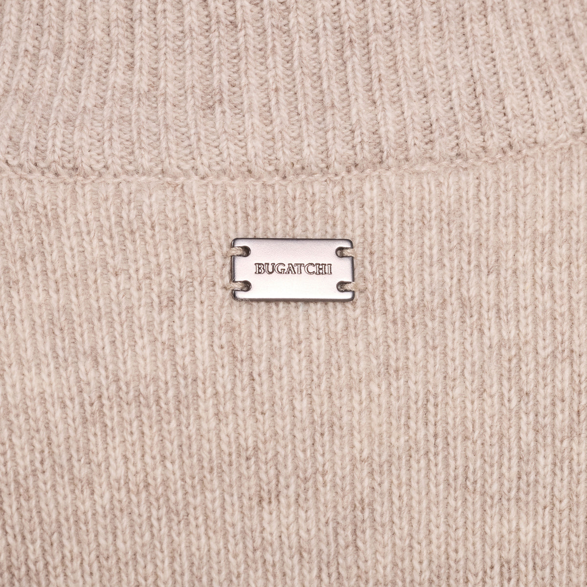 Mixed Stitch Full-Zip Cardigan Sweater