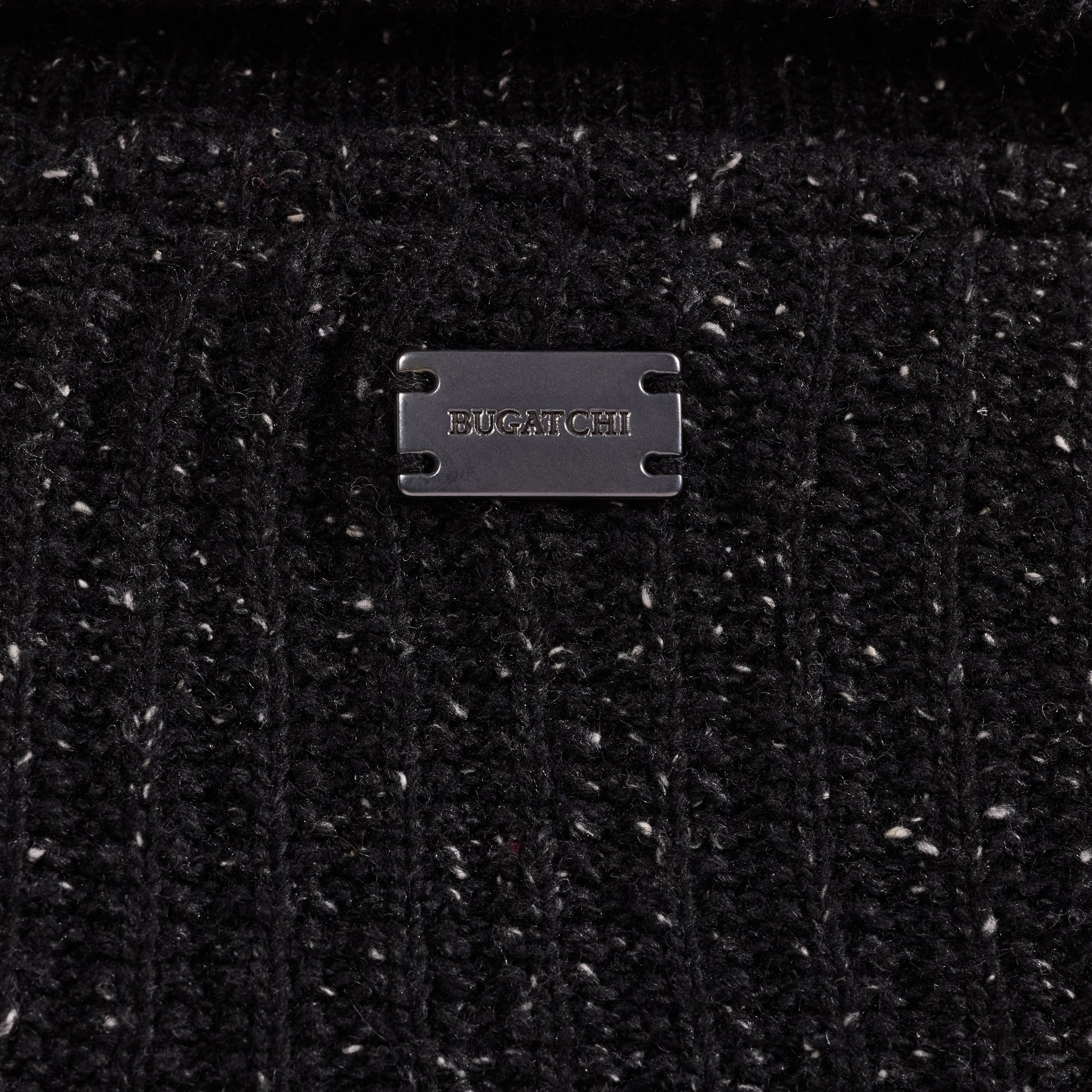 Rib-Knit Quarter-Zip Sweater