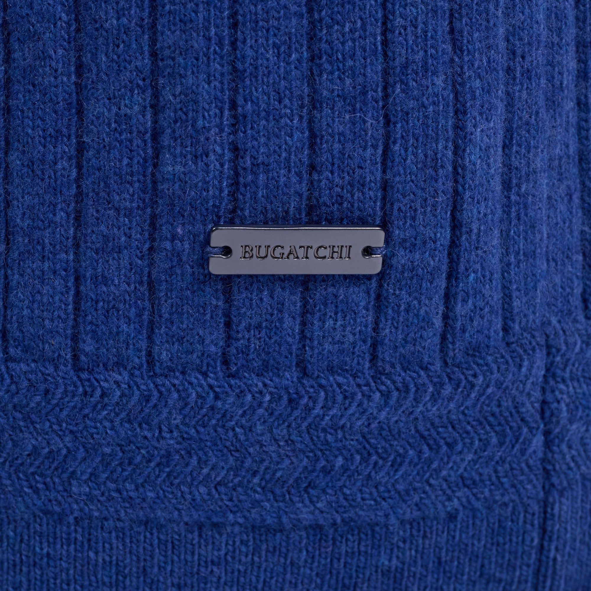 Cable Rib Quarter-Zip Sweater