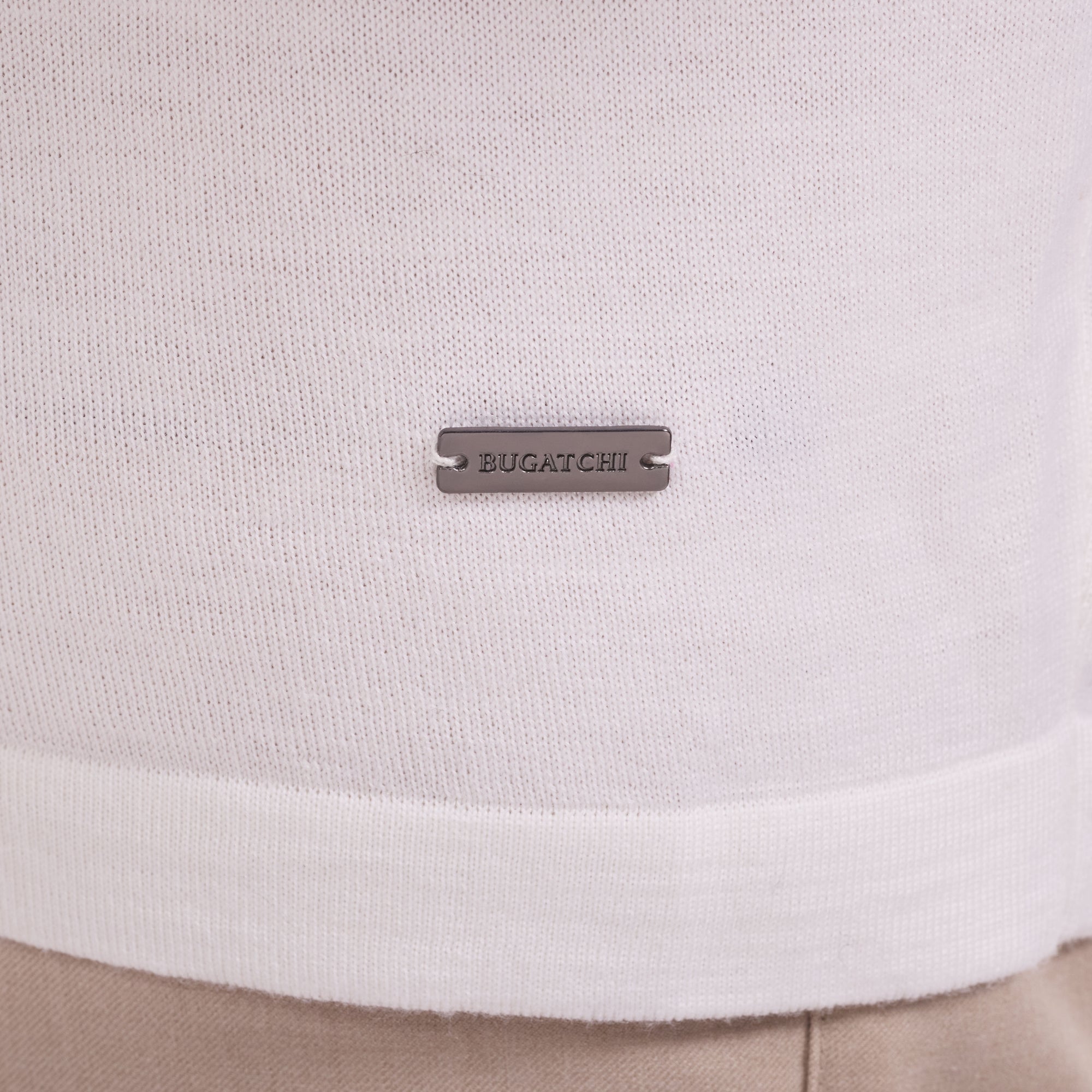 Merino Long-Sleeve Polo Sweater