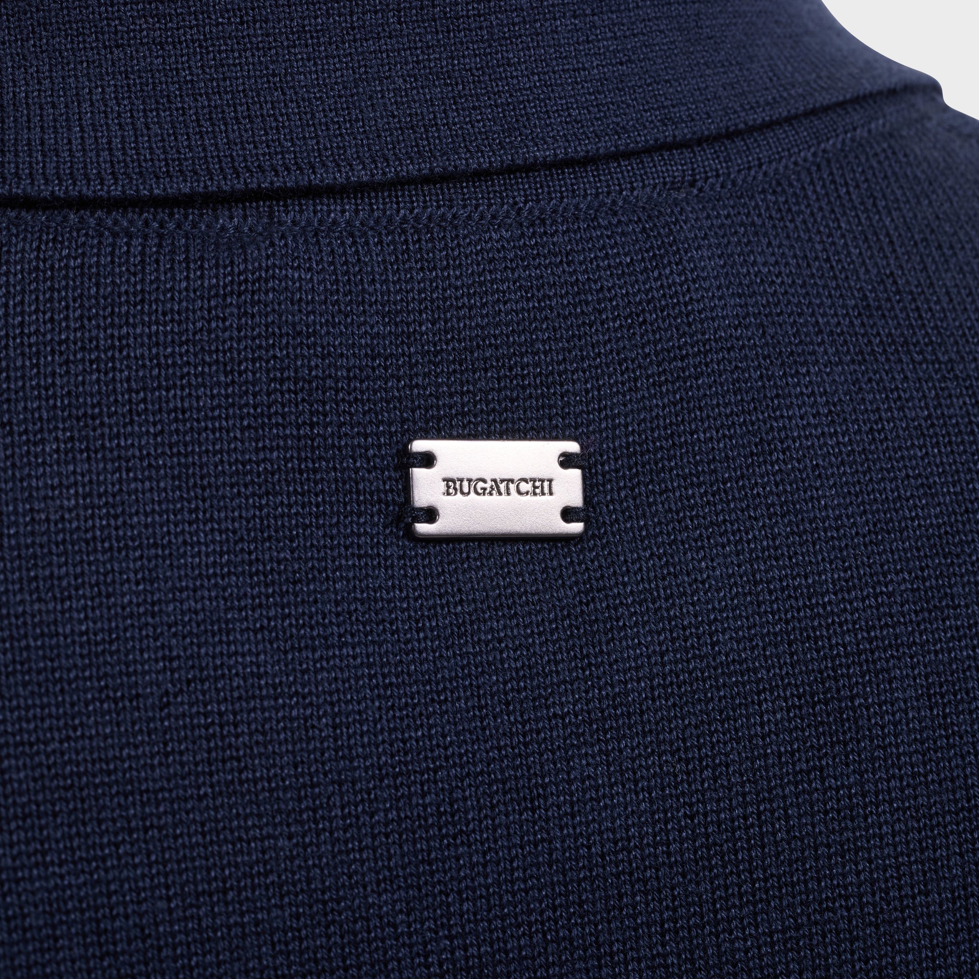 Cable Knit Full Button Short-Sleeve Polo Sweater