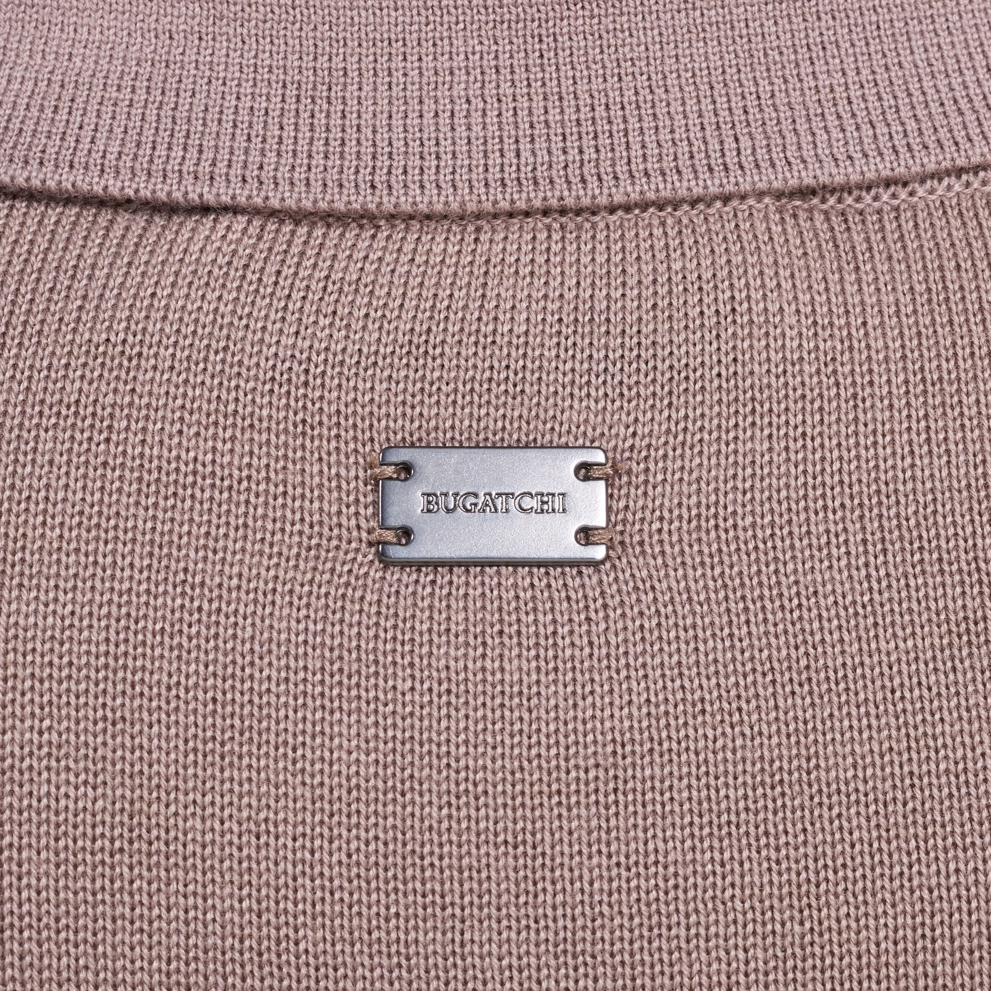 Cable Knit Full Button Short-Sleeve Polo Sweater