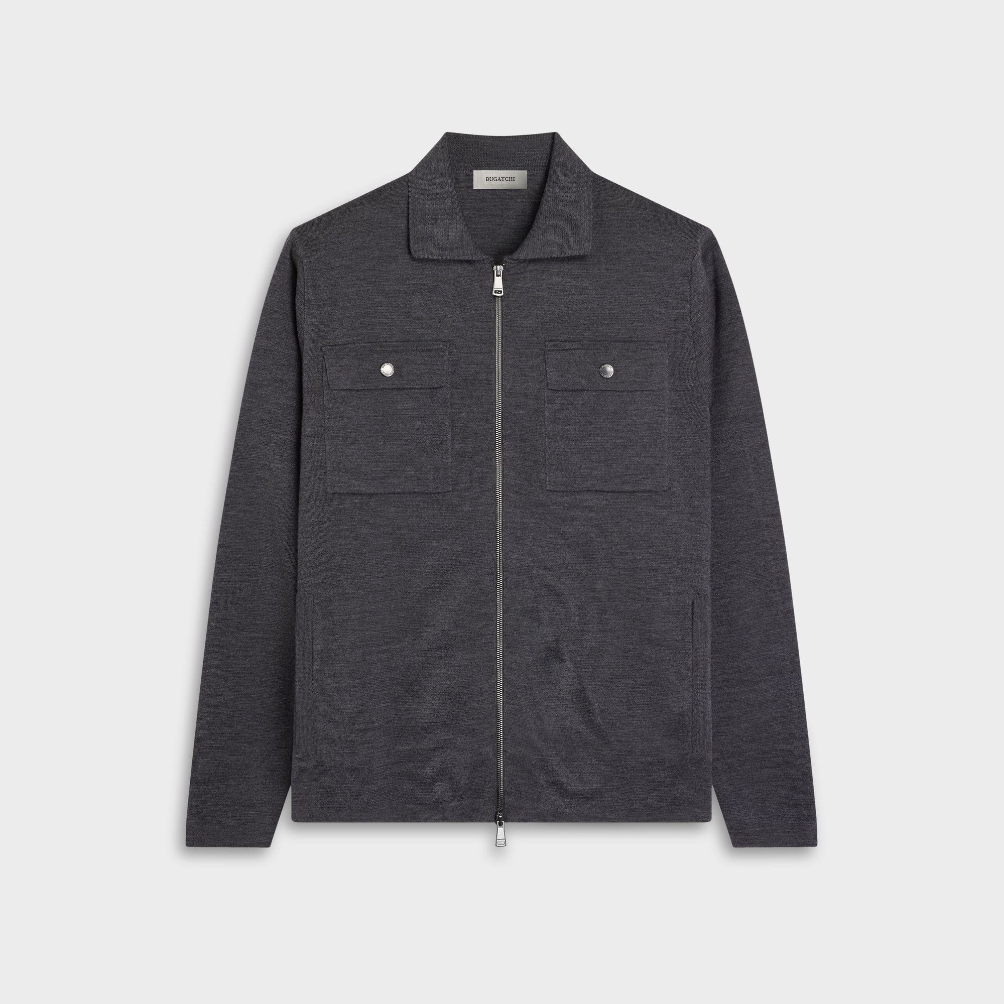 Melange Merino Sweater Jacket