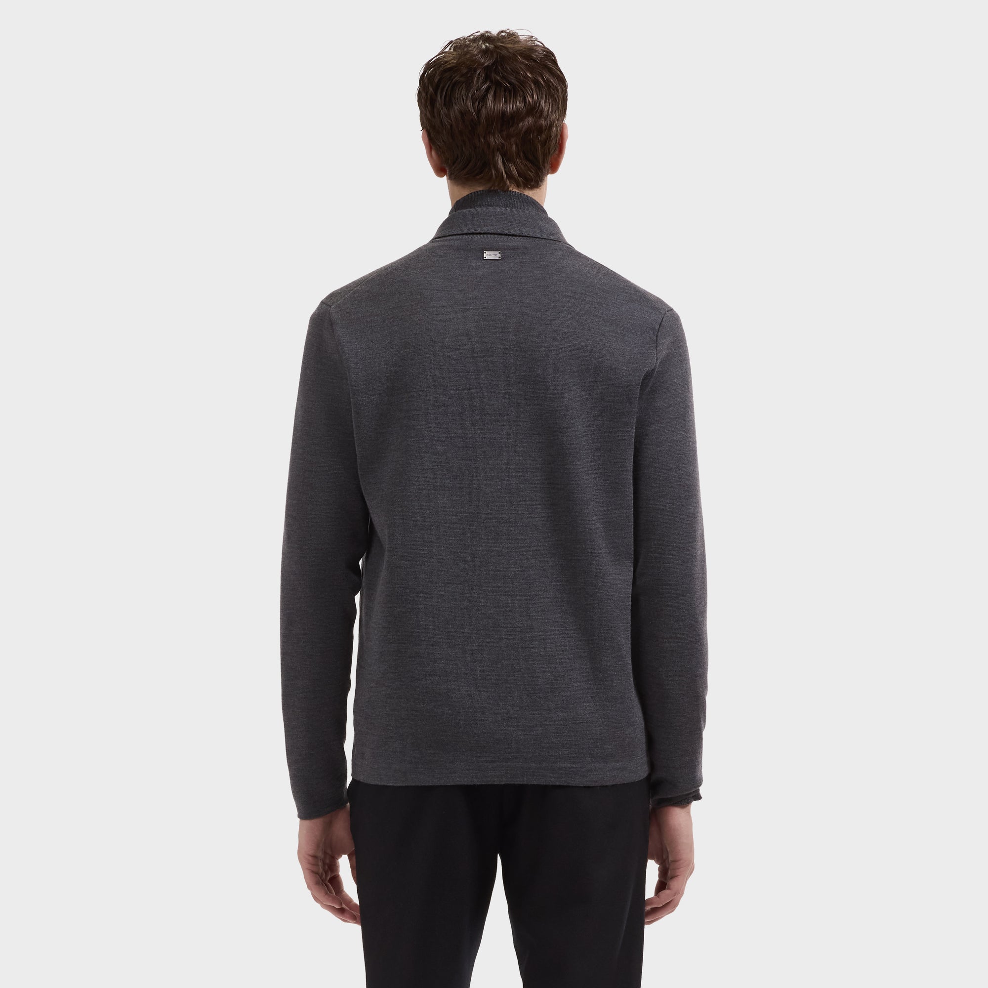 Melange Merino Sweater Jacket