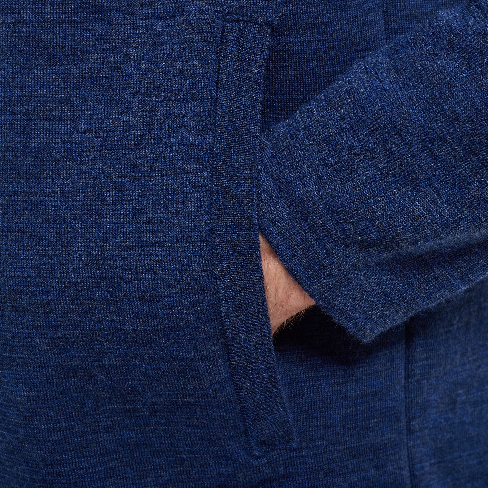 Melange Merino Sweater Jacket