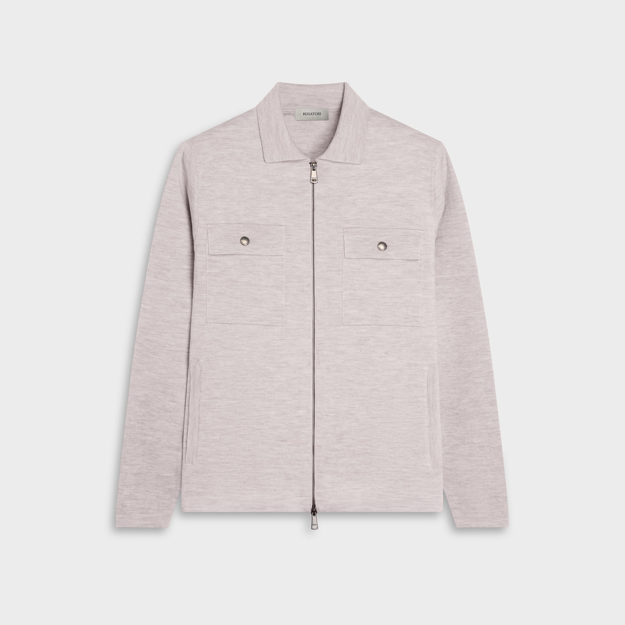 Melange Merino Sweater Jacket