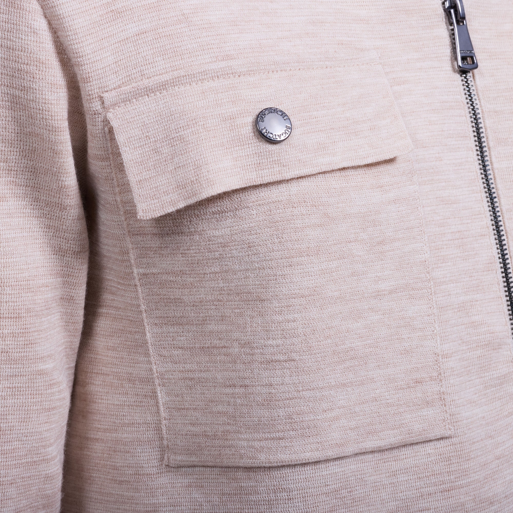 Melange Merino Sweater Jacket