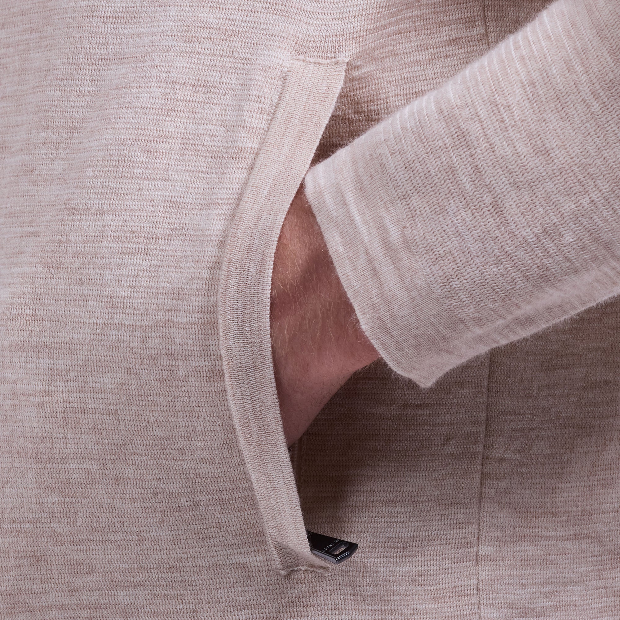 Melange Merino Sweater Jacket