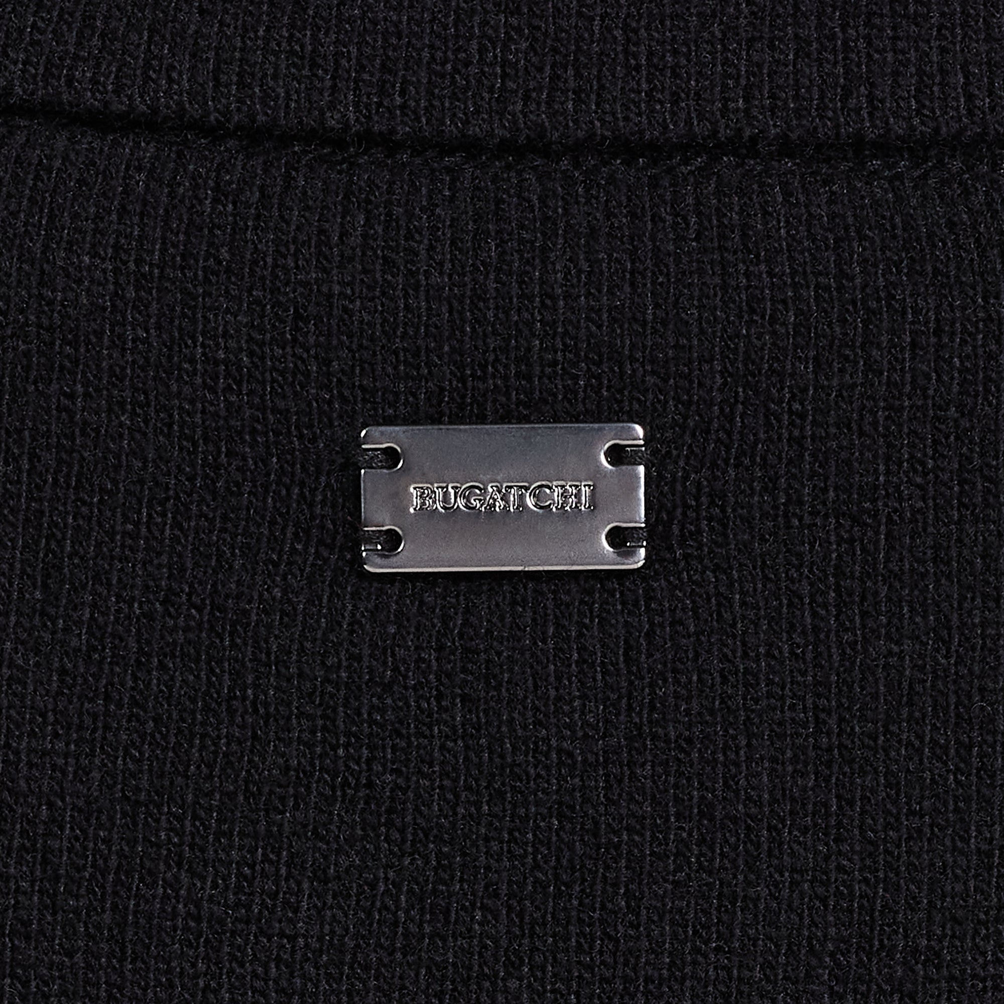 Rope Cable Full Button Polo Sweater