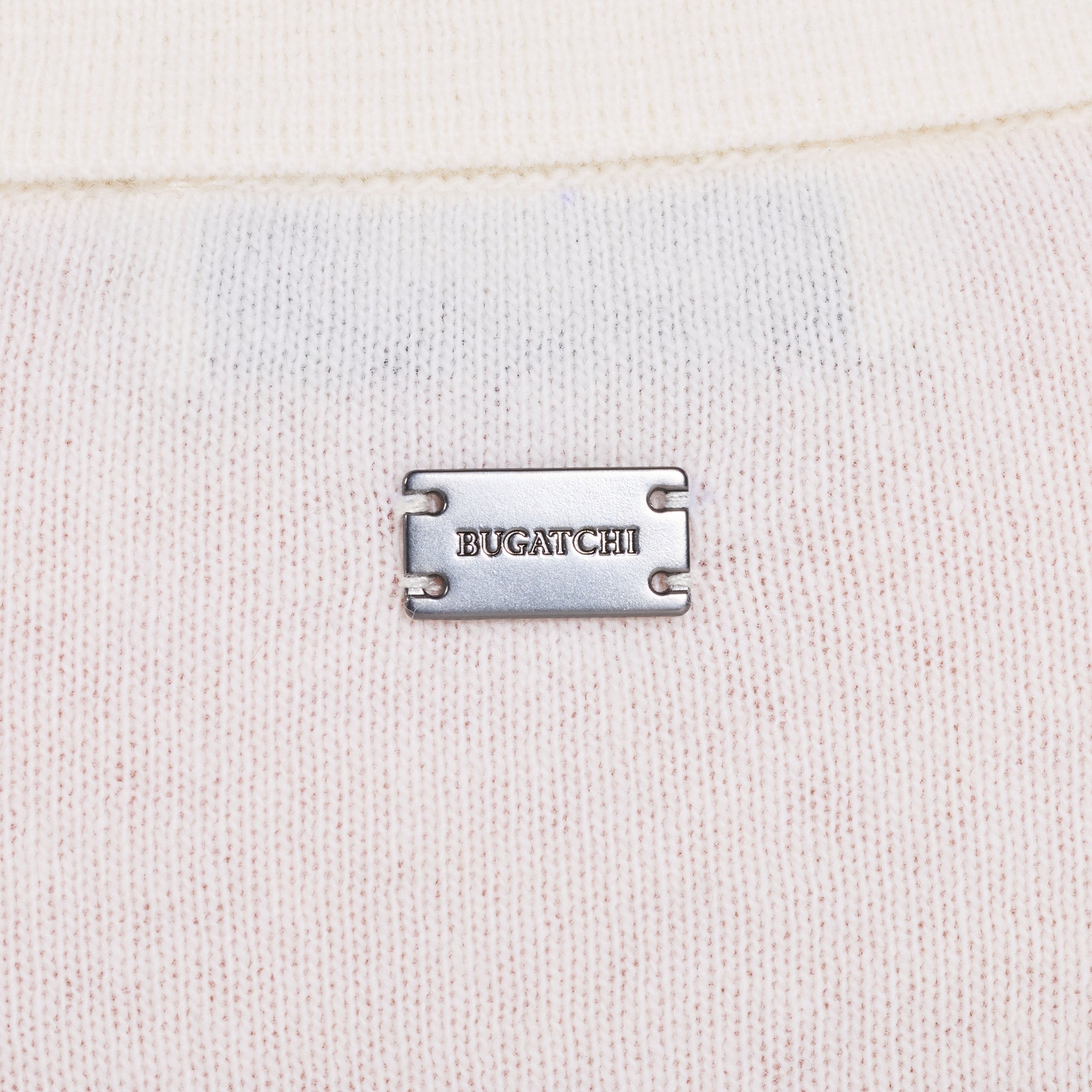 Rope Cable Full Button Polo Sweater