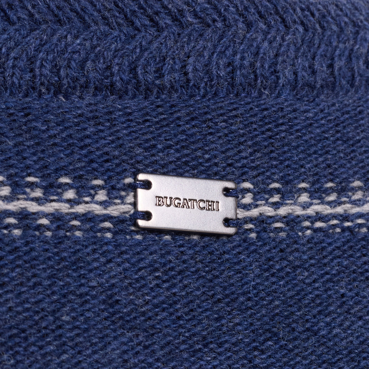 Windowpane Crewneck Sweater