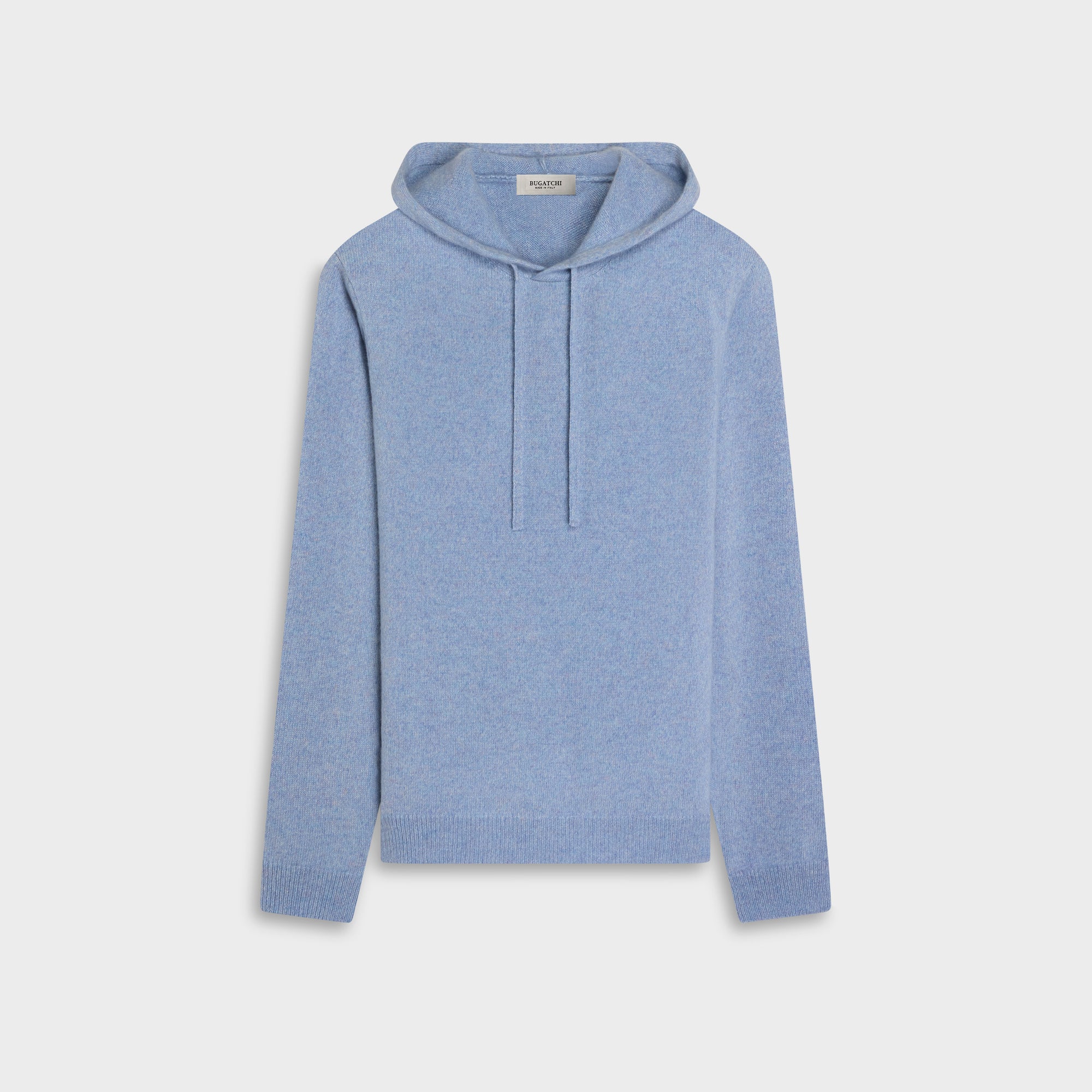 Melange Cashmere & Silk Hoodie Sweater