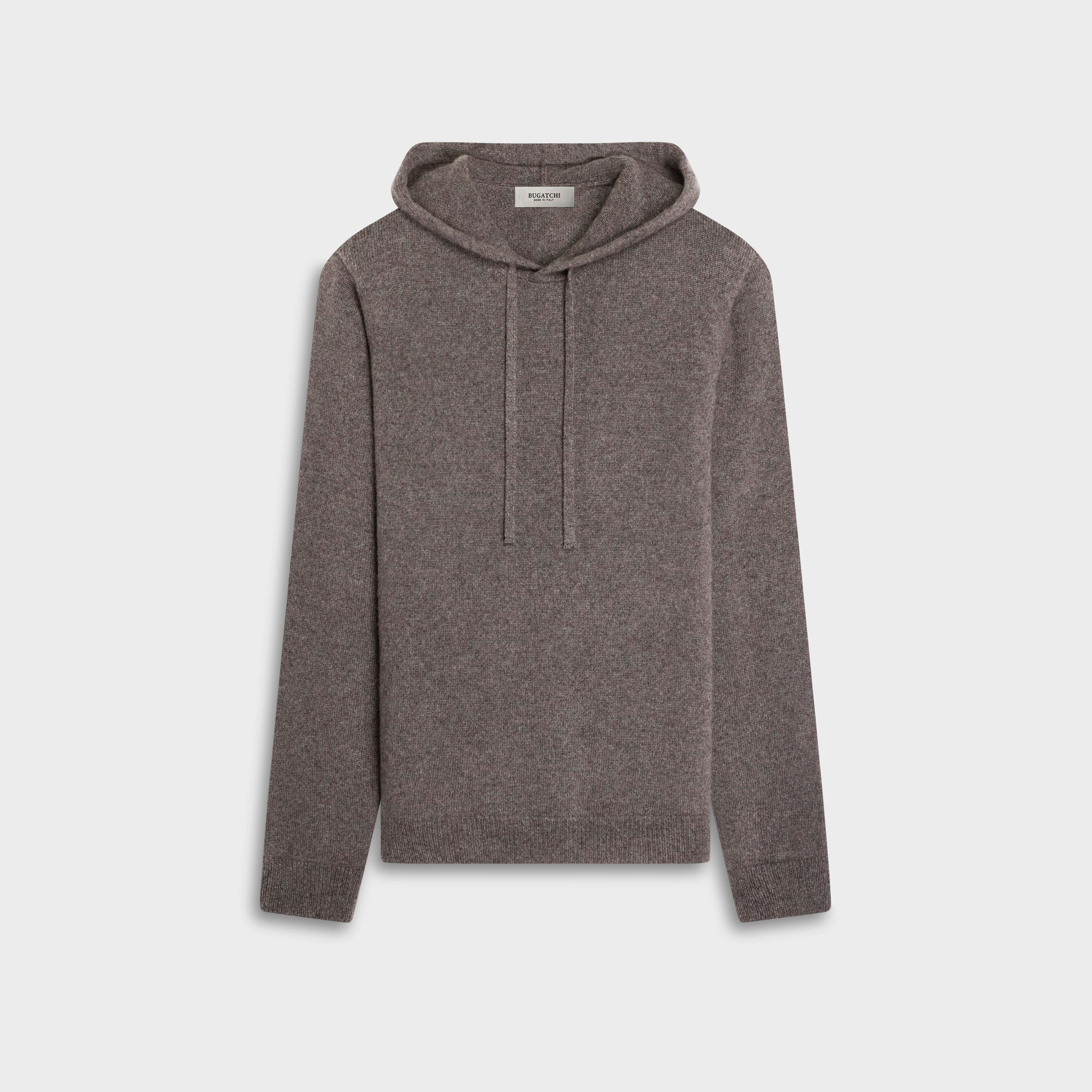 Melange Cashmere & Silk Hoodie Sweater