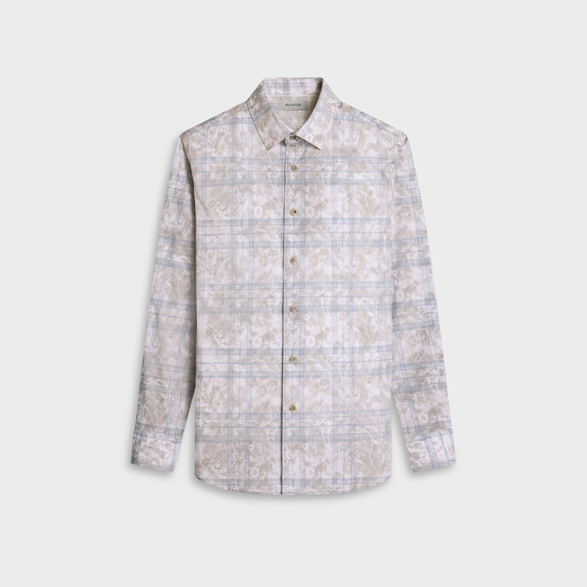 Julian Floral Plaid Shirt