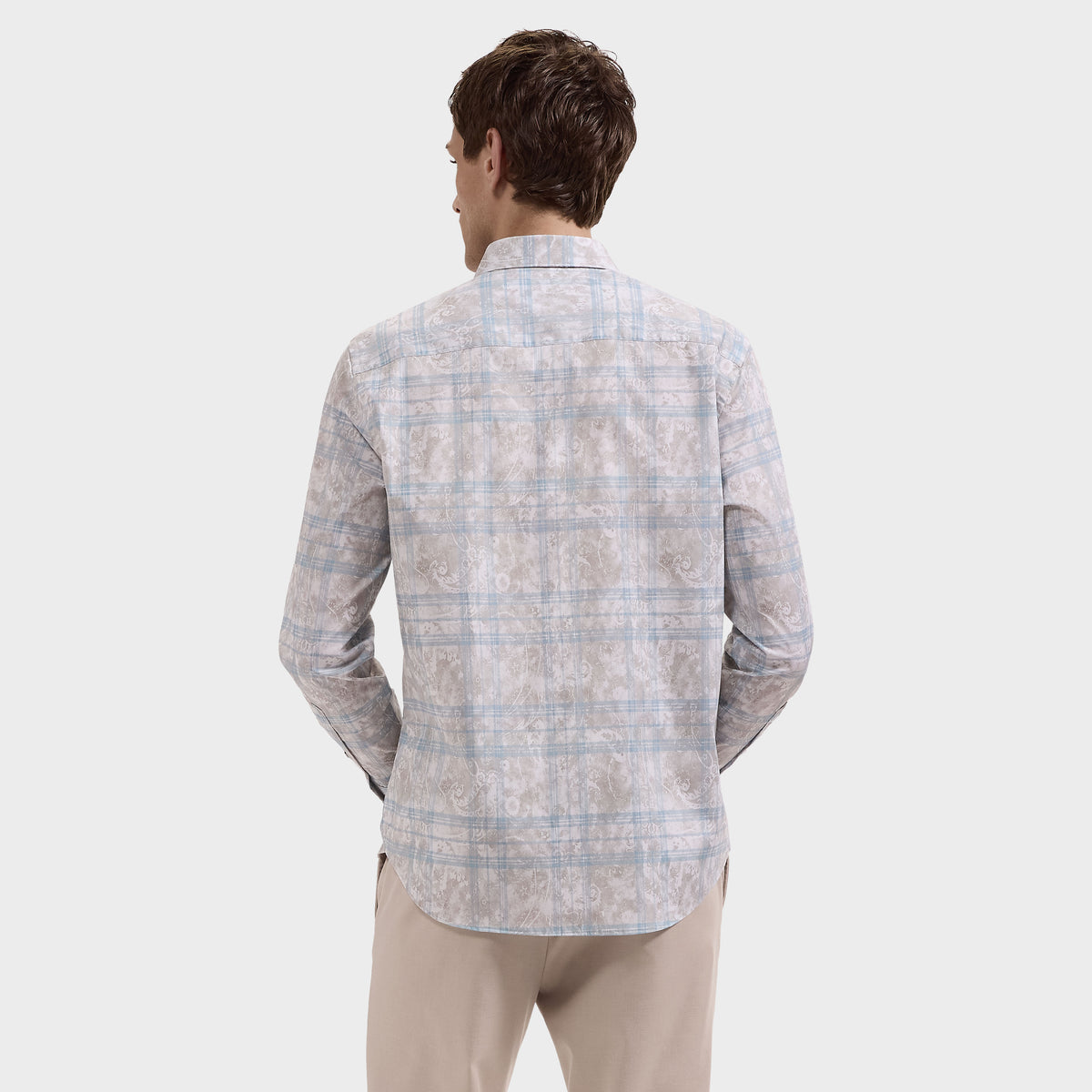 Julian Floral Plaid Shirt