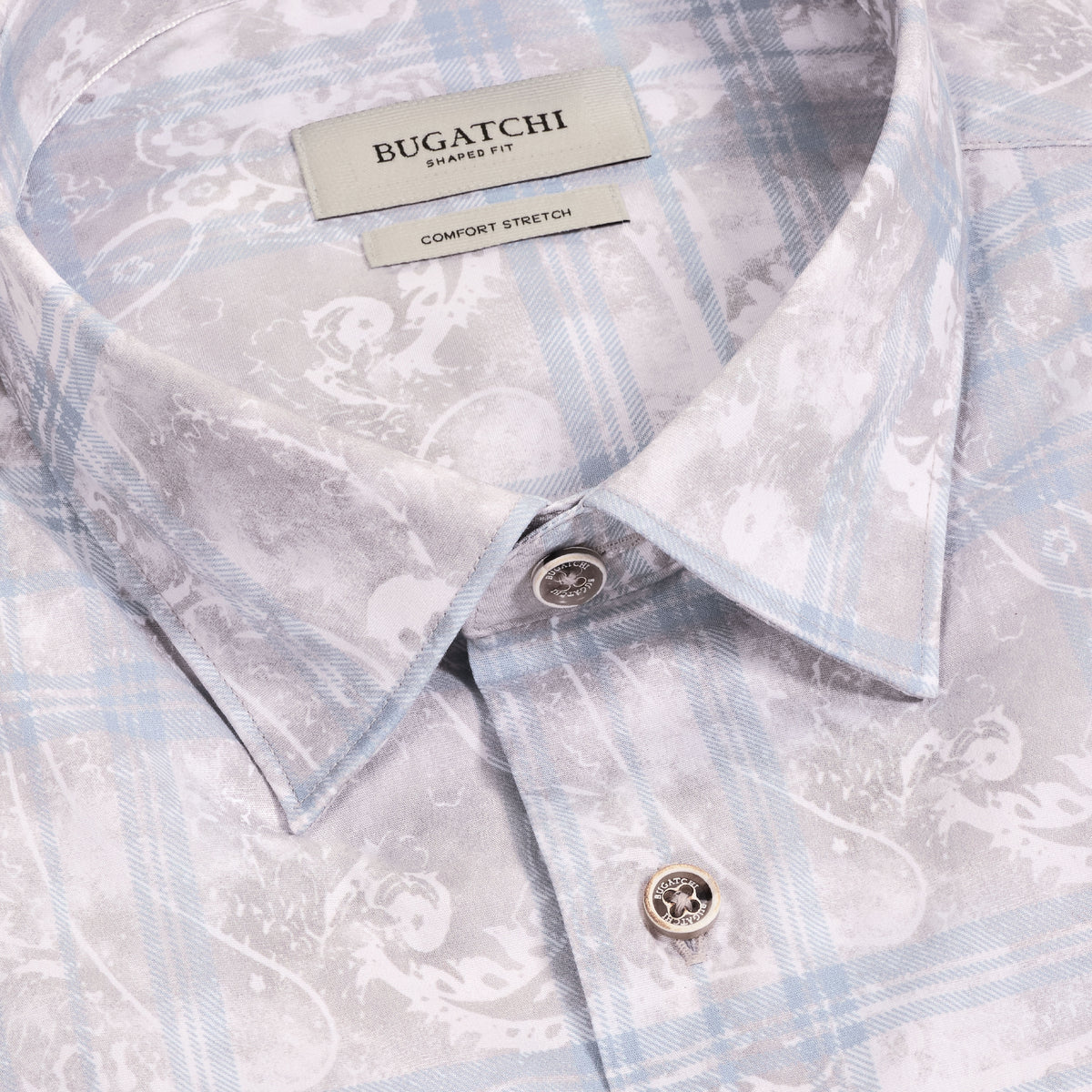 Julian Floral Plaid Shirt