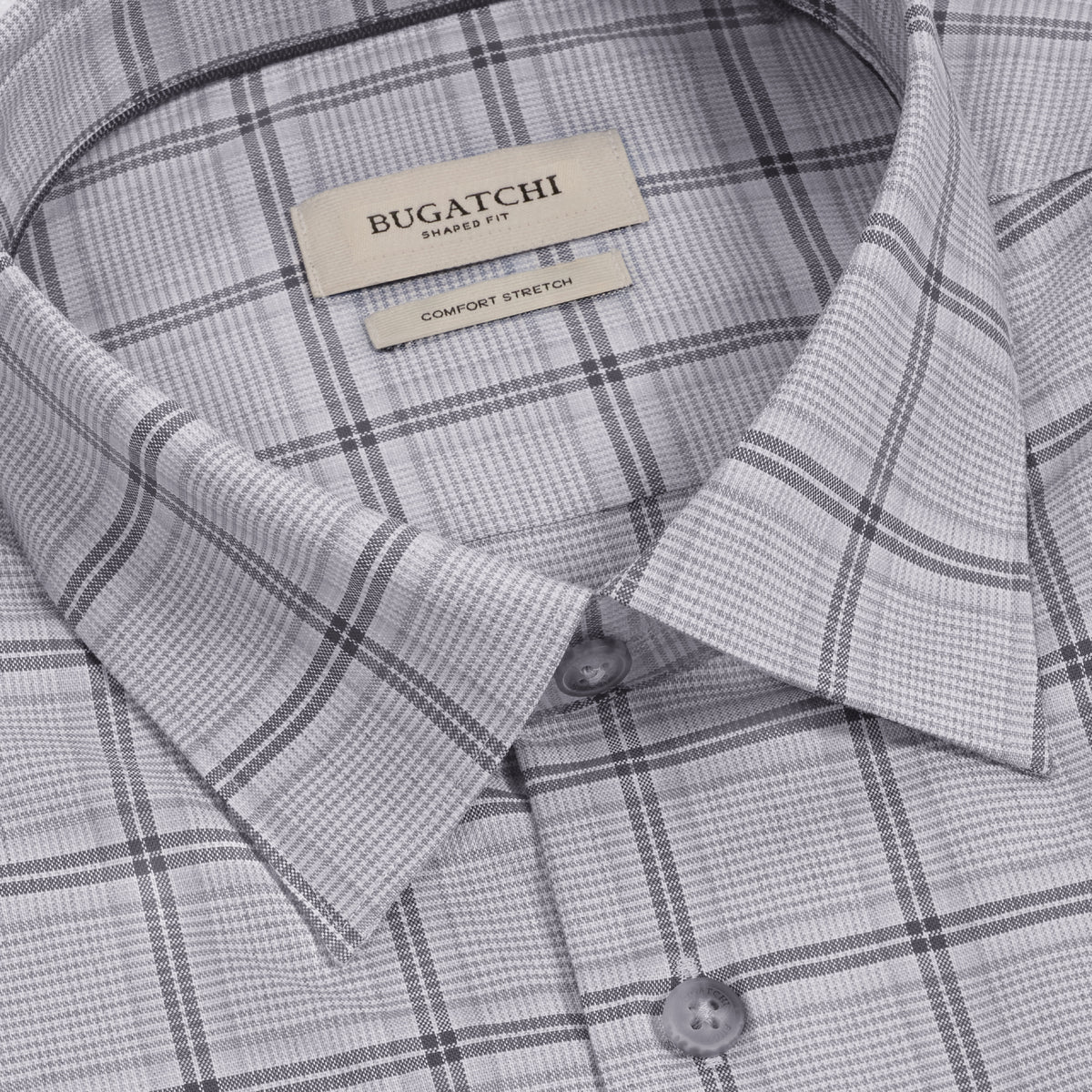 Julian Houndstooth Plaid Shirt