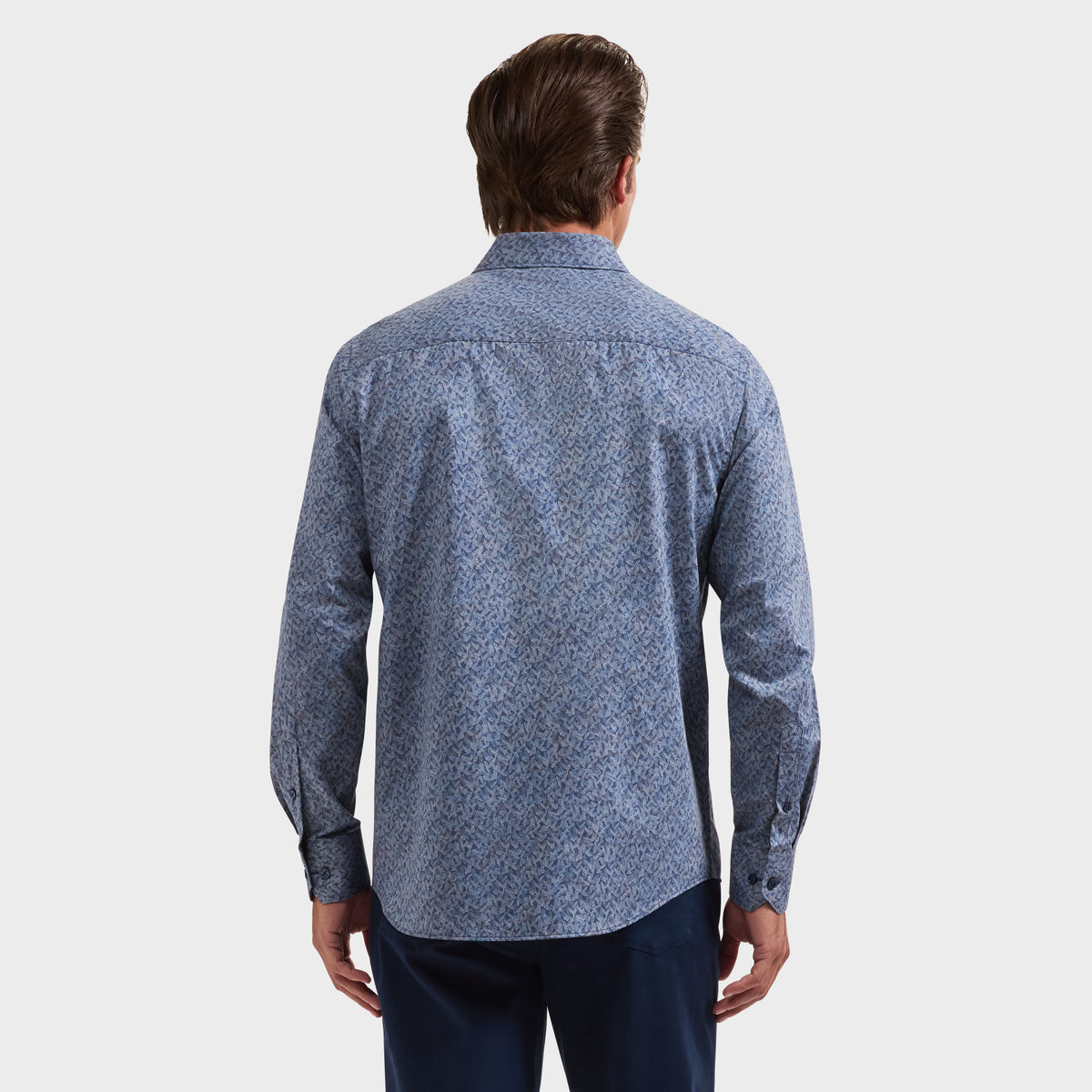 Julian Leaf Print Shirt