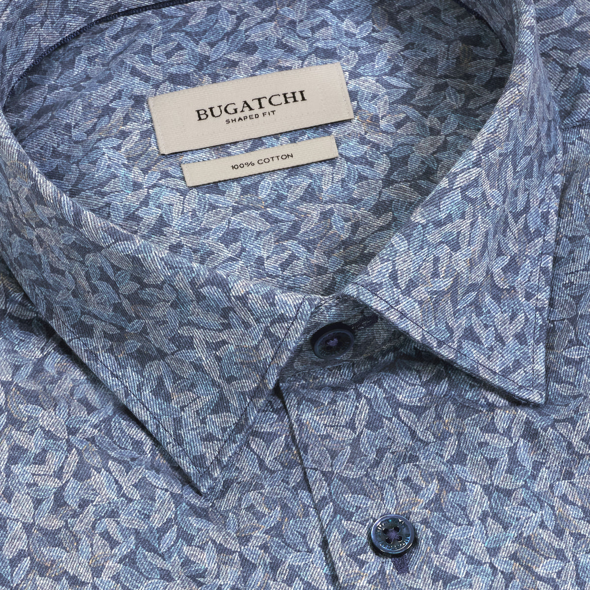Julian Leaf Print Shirt