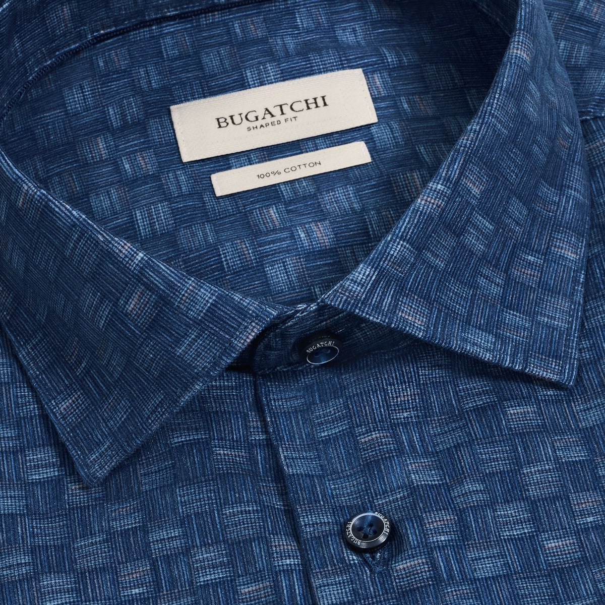 Axel Basketweave Micro Corduroy Shirt