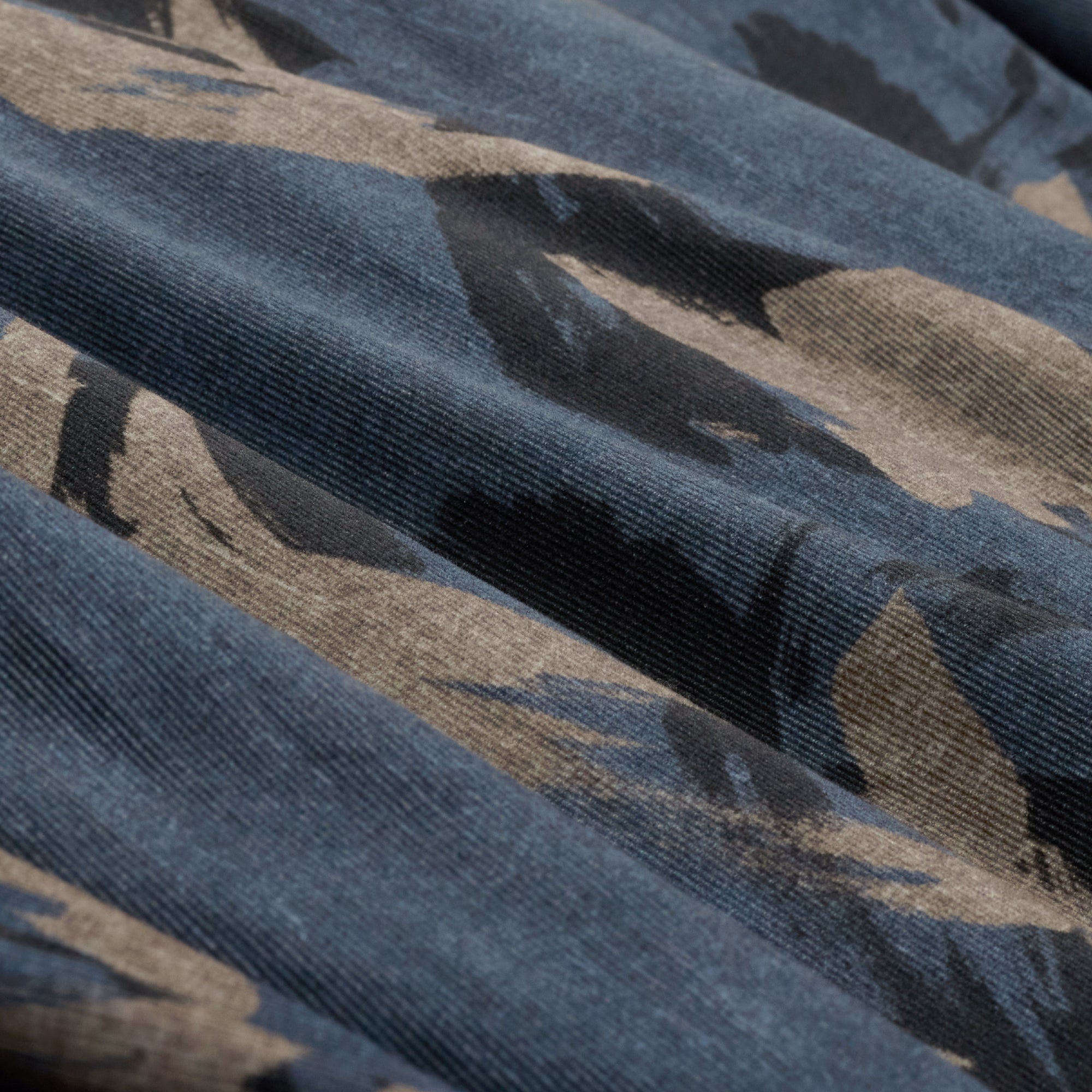 Julian Corded Velvet Abstract Shirt